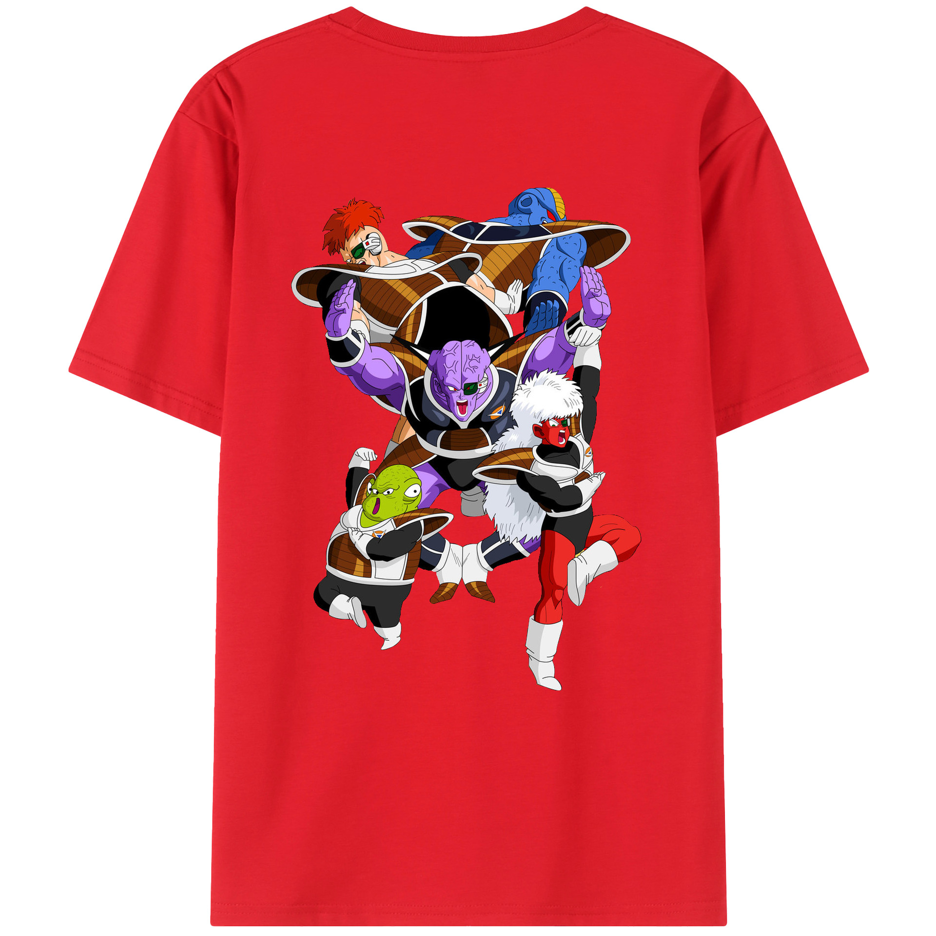 （画像用） ドラゴンボール DRAGON BALL 綿100％ メンズ半袖Tシャツ（バックプリント） 通気性