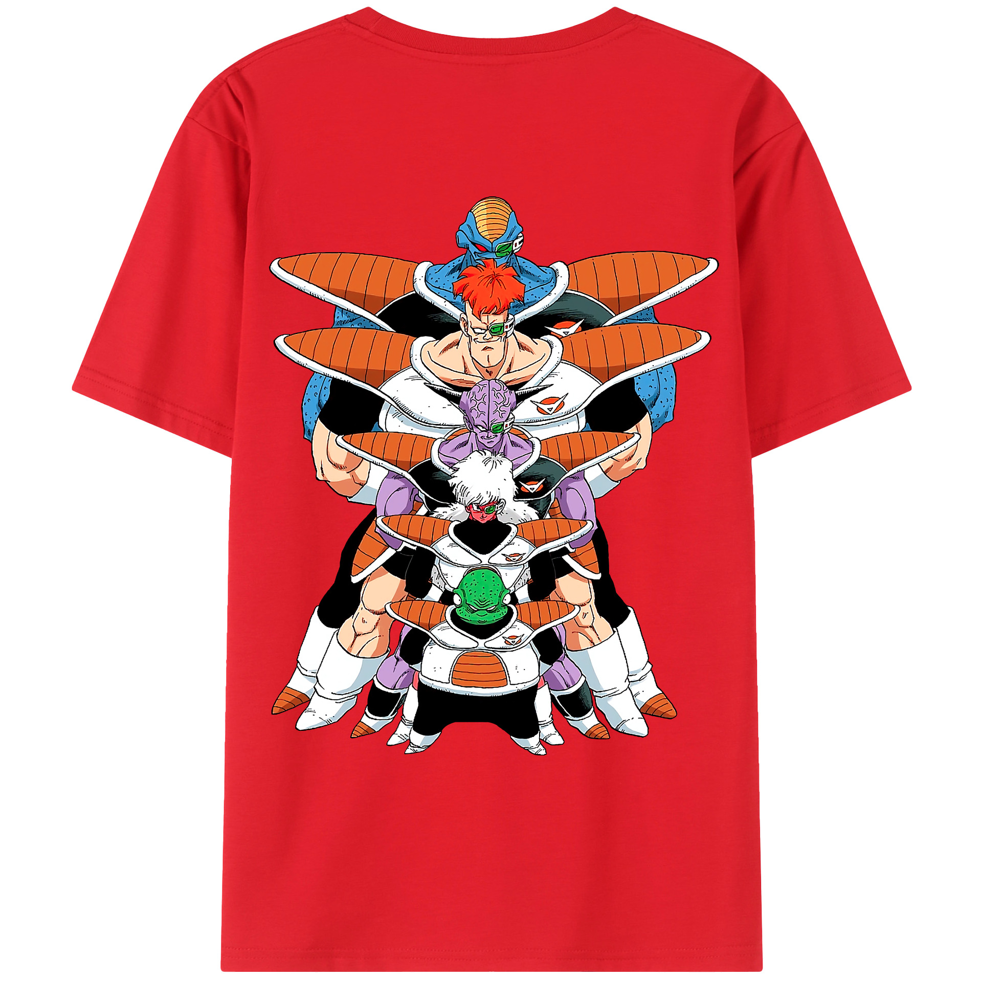 （画像用） ドラゴンボール DRAGON BALL 綿100％ メンズ半袖Tシャツ（バックプリント） 通気性