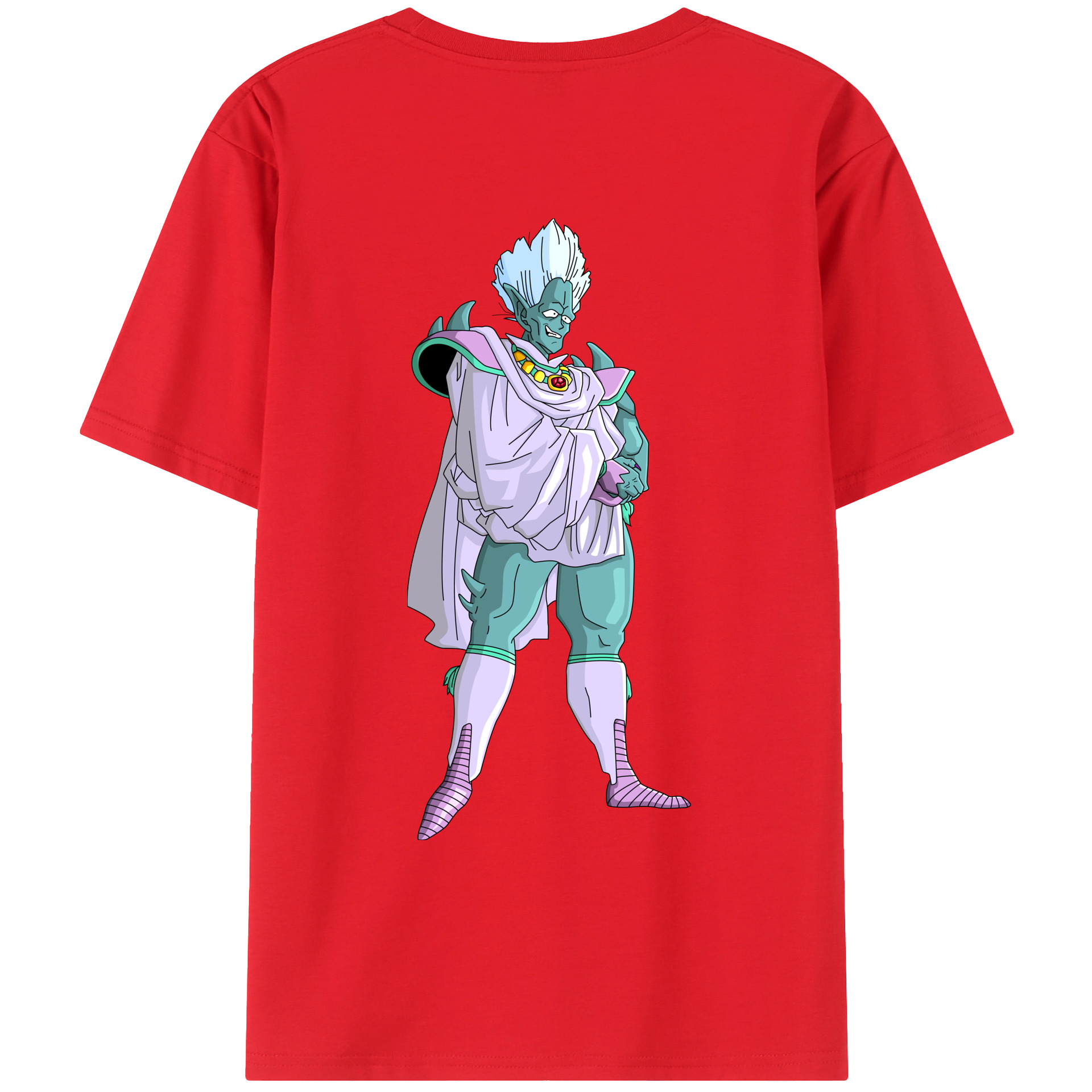 （画像用） ドラゴンボール DRAGON BALL 綿100％ メンズ半袖Tシャツ（バックプリント） 通気性
