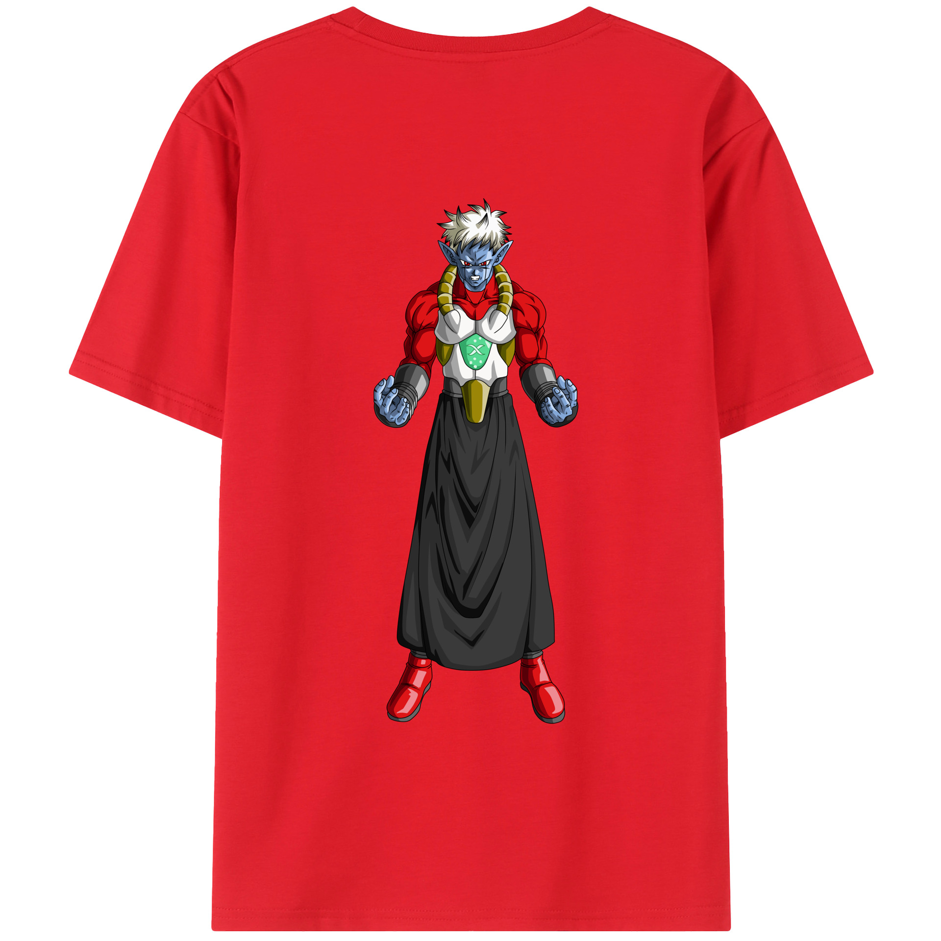 （画像用） ドラゴンボール DRAGON BALL 綿100％ メンズ半袖Tシャツ（バックプリント） 通気性