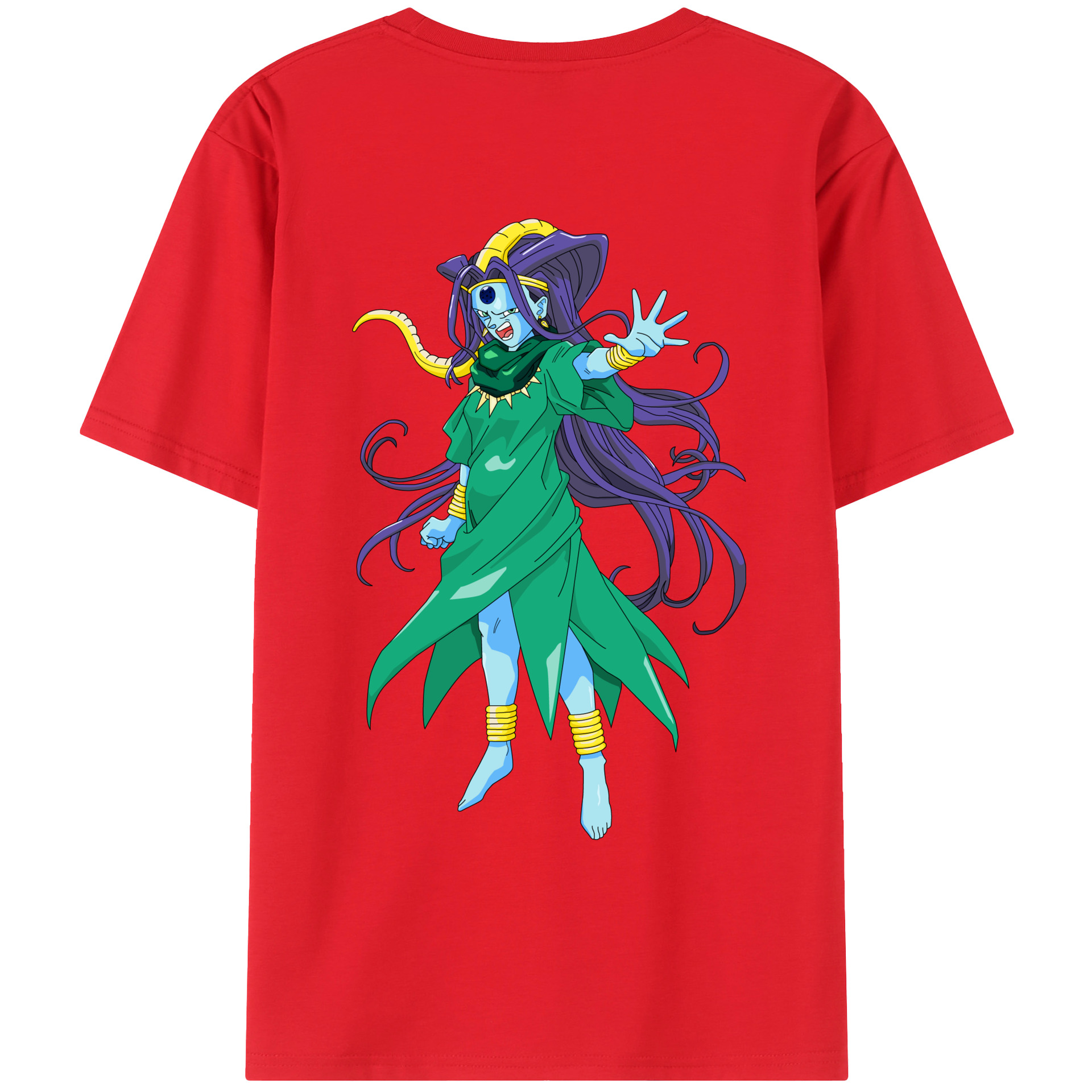（画像用） ドラゴンボール DRAGON BALL 綿100％ メンズ半袖Tシャツ（バックプリント） 通気性