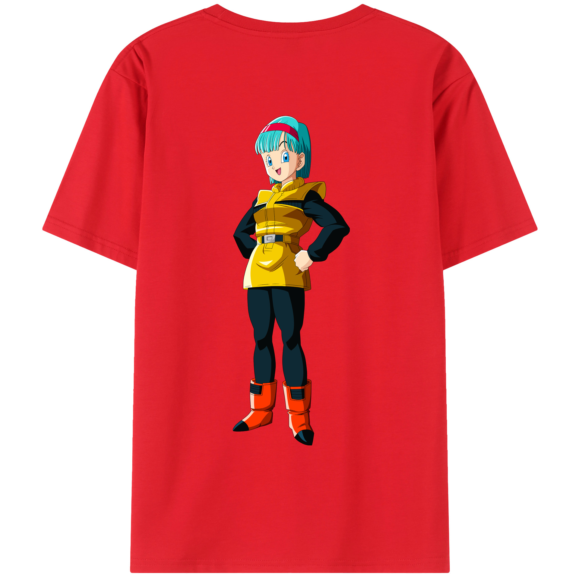 （画像用） ドラゴンボール DRAGON BALL 綿100％ メンズ半袖Tシャツ（バックプリント） 通気性