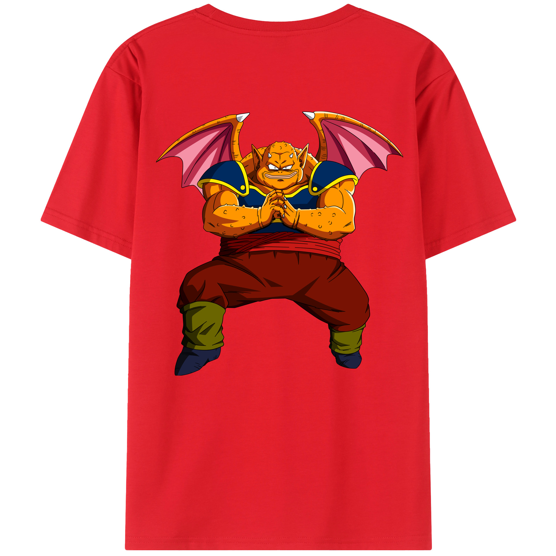 （画像用） ドラゴンボール DRAGON BALL 綿100％ メンズ半袖Tシャツ（バックプリント） 通気性