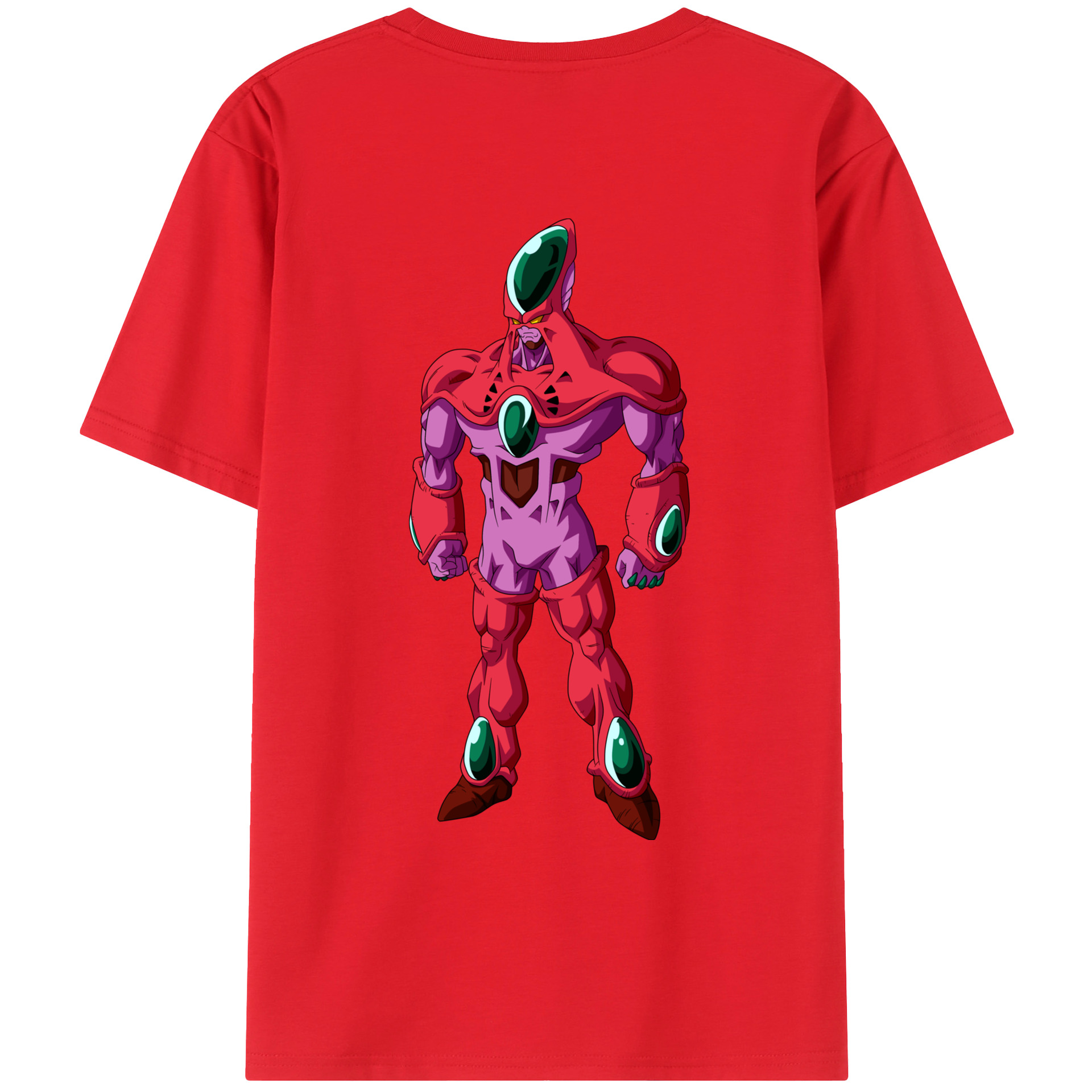 （画像用） ドラゴンボール DRAGON BALL 綿100％ メンズ半袖Tシャツ（バックプリント） 通気性