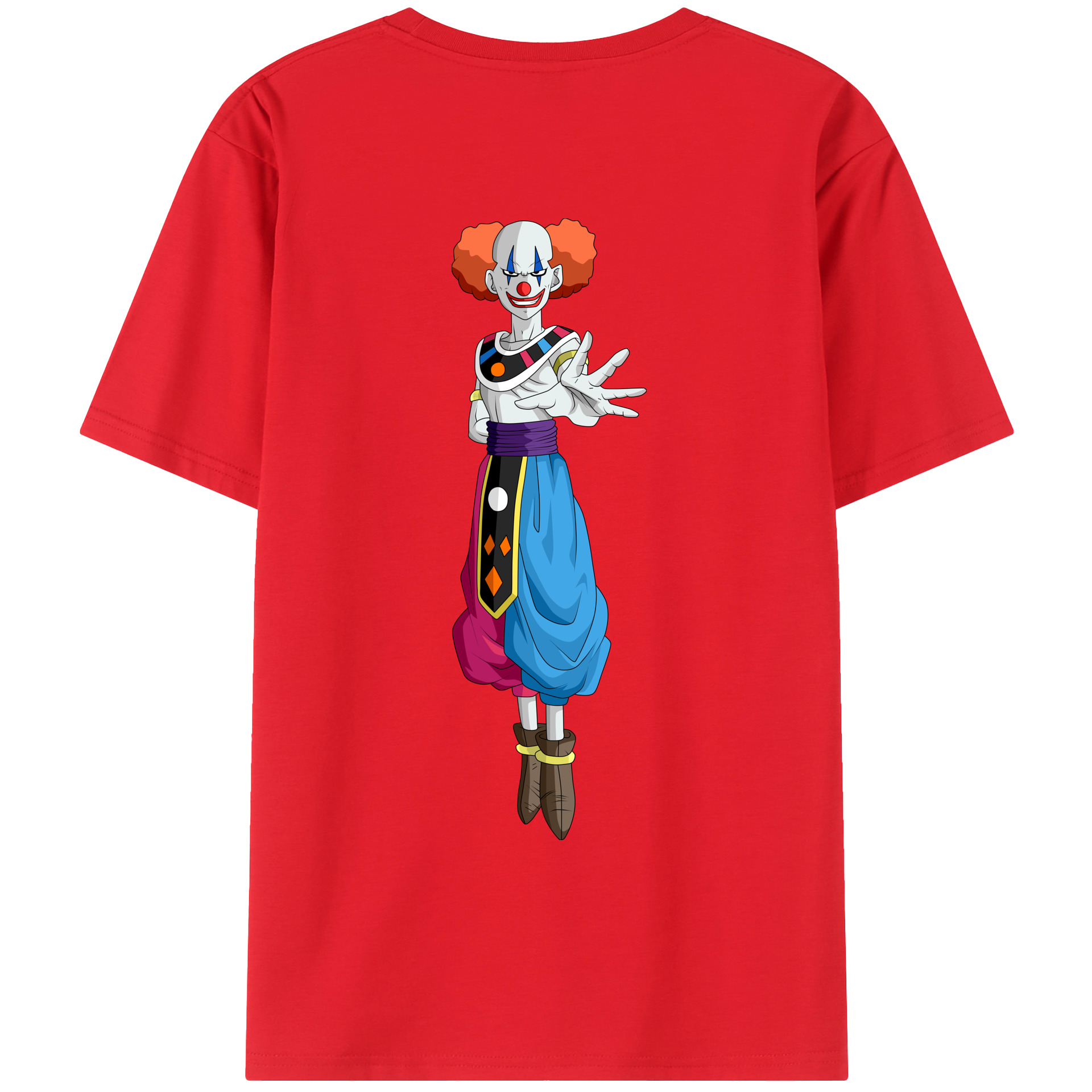 （画像用） ドラゴンボール DRAGON BALL 綿100％ メンズ半袖Tシャツ（バックプリント） 通気性