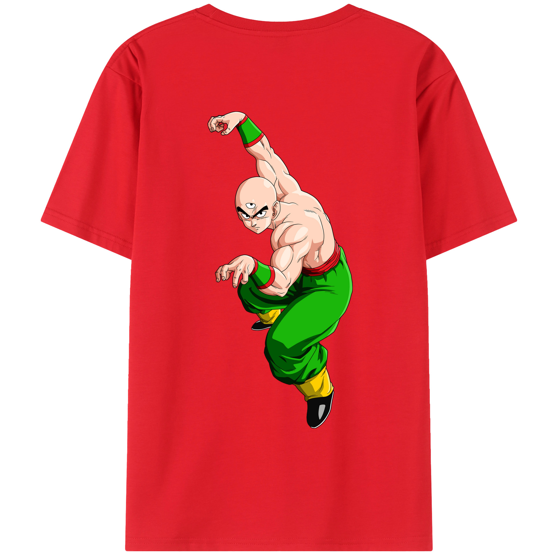 （画像用） ドラゴンボール DRAGON BALL 綿100％ メンズ半袖Tシャツ（バックプリント） 通気性
