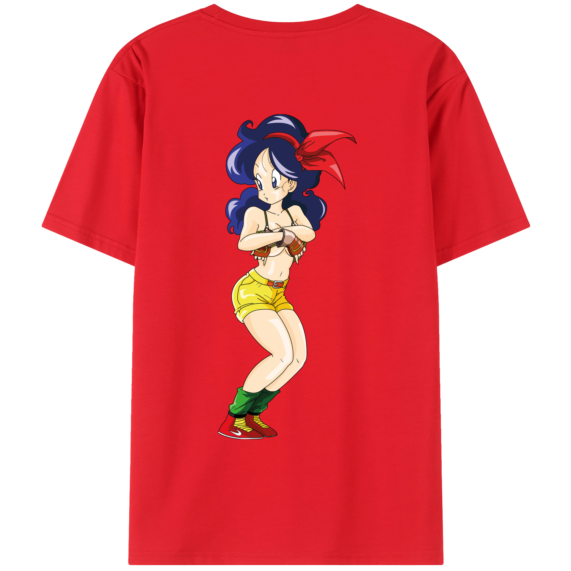 （画像用） ドラゴンボール DRAGON BALL 綿100％ メンズ半袖Tシャツ（バックプリント） 通気性