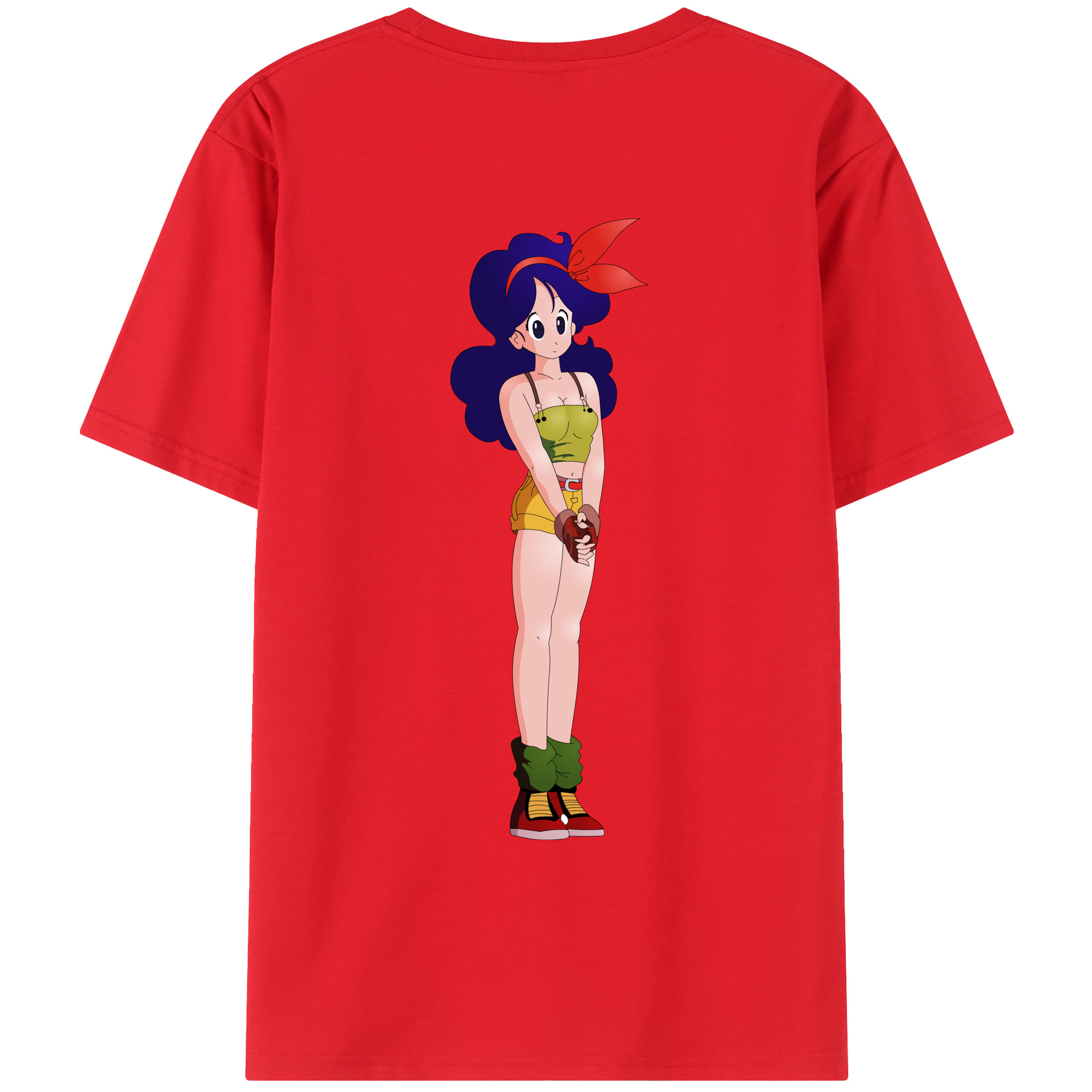 （画像用） ドラゴンボール DRAGON BALL 綿100％ メンズ半袖Tシャツ（バックプリント） 通気性