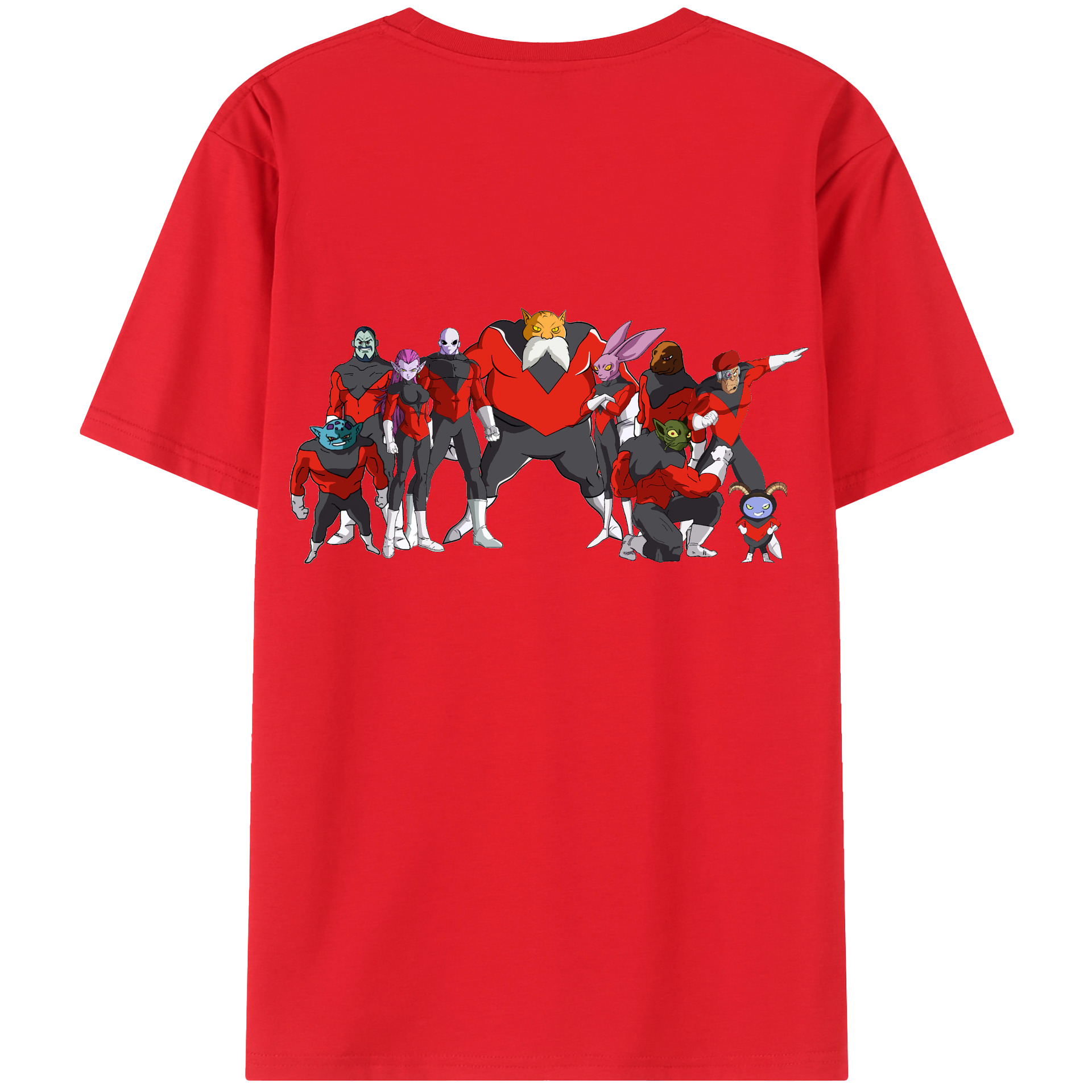 （画像用） ドラゴンボール DRAGON BALL 綿100％ メンズ半袖Tシャツ（バックプリント） 通気性