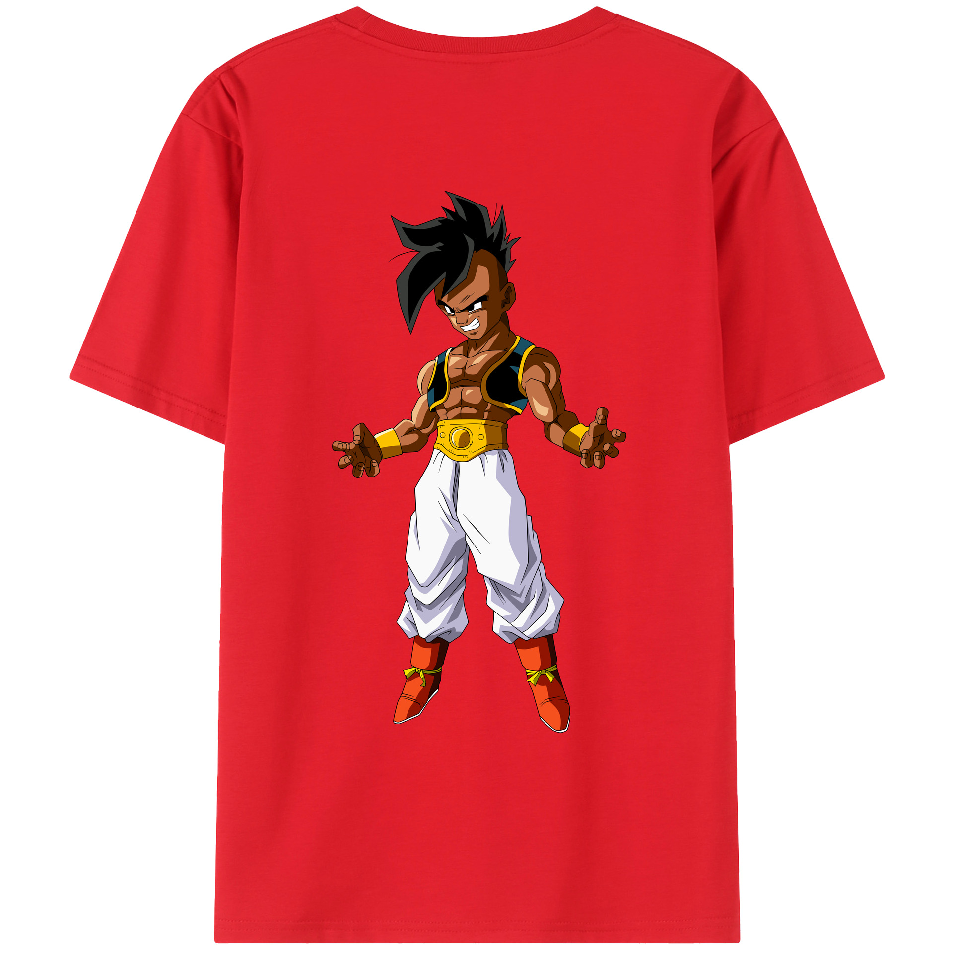 （画像用） ドラゴンボール DRAGON BALL 綿100％ メンズ半袖Tシャツ（バックプリント） 通気性