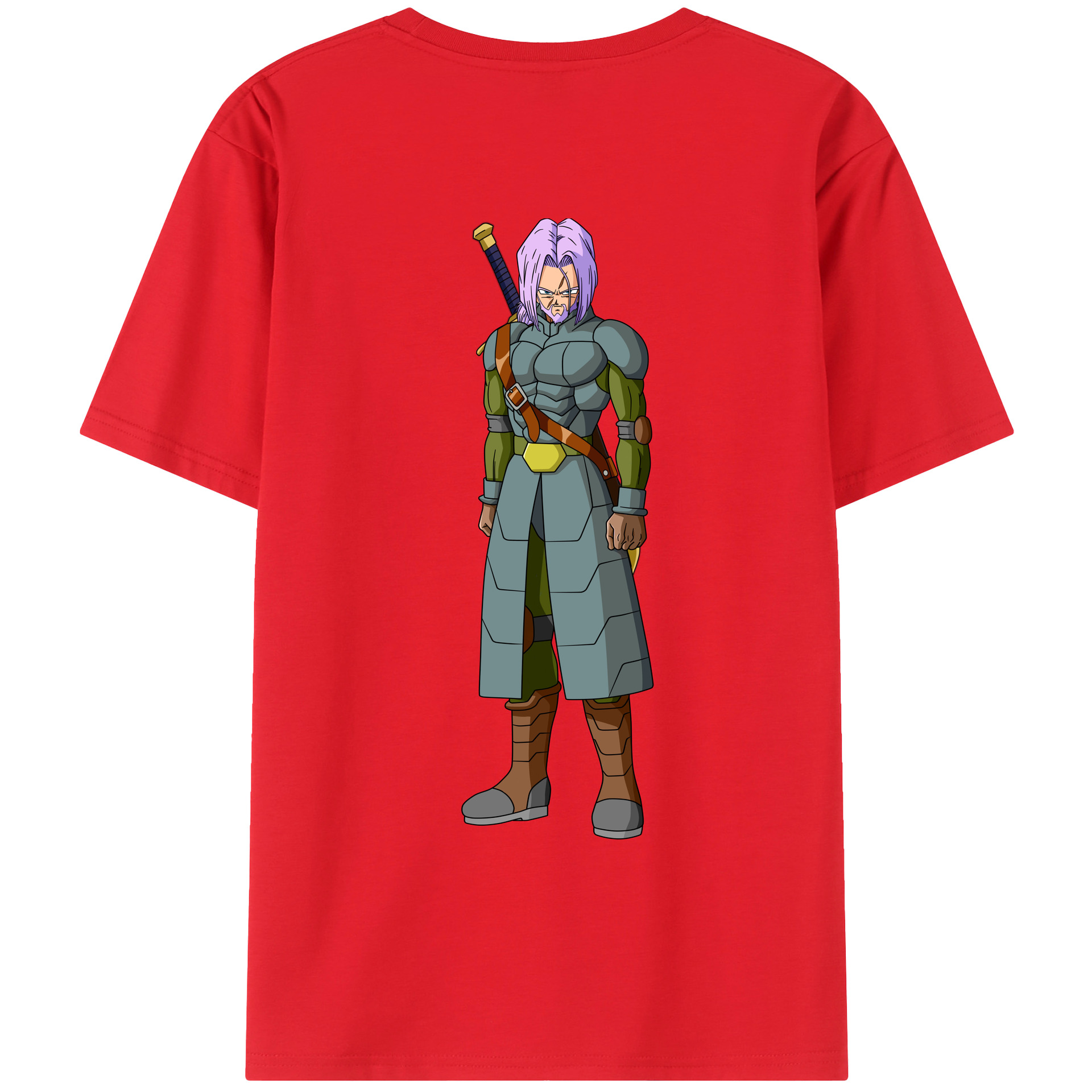 （画像用） ドラゴンボール DRAGON BALL 綿100％ メンズ半袖Tシャツ（バックプリント） 通気性