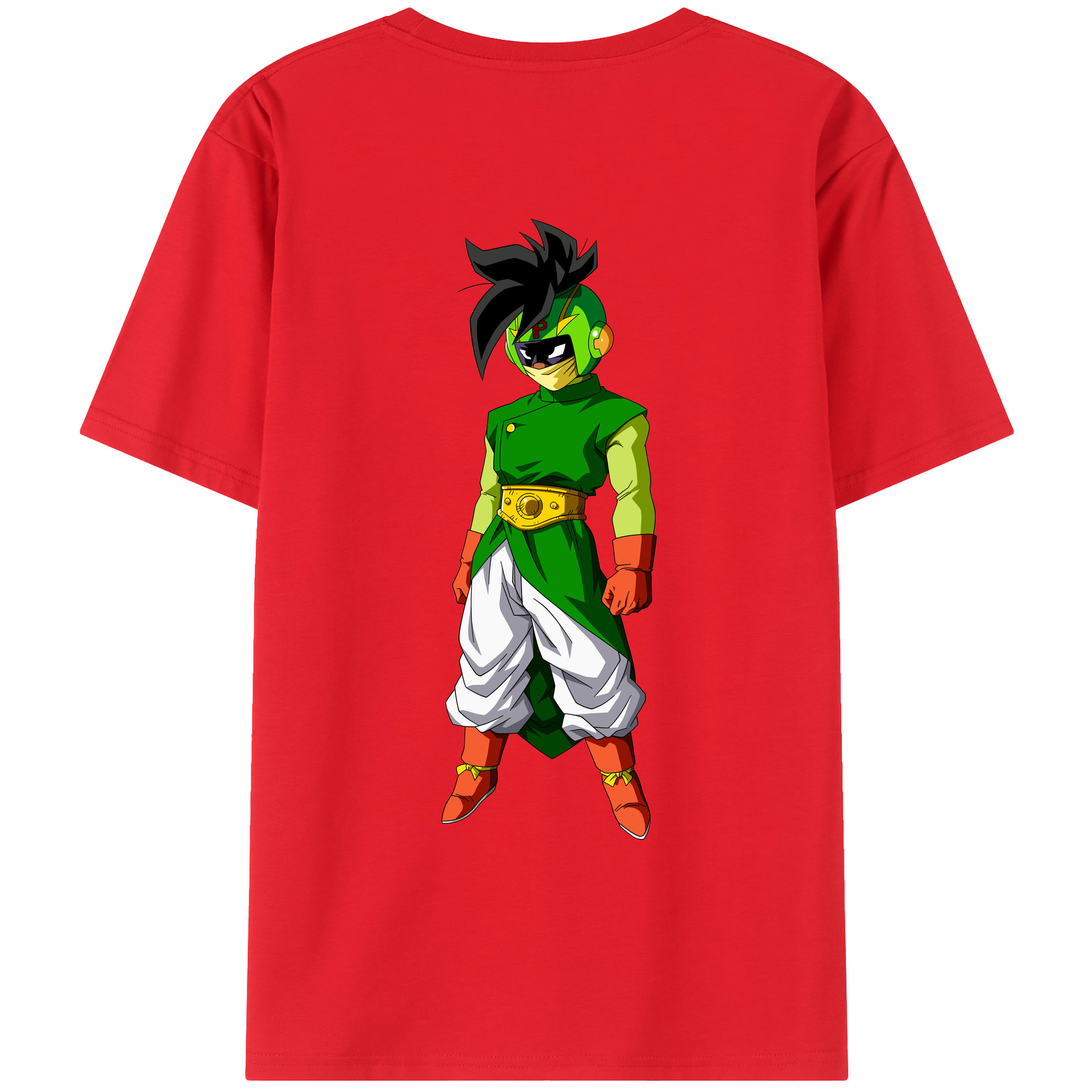 （画像用） ドラゴンボール DRAGON BALL 綿100％ メンズ半袖Tシャツ（バックプリント） 通気性