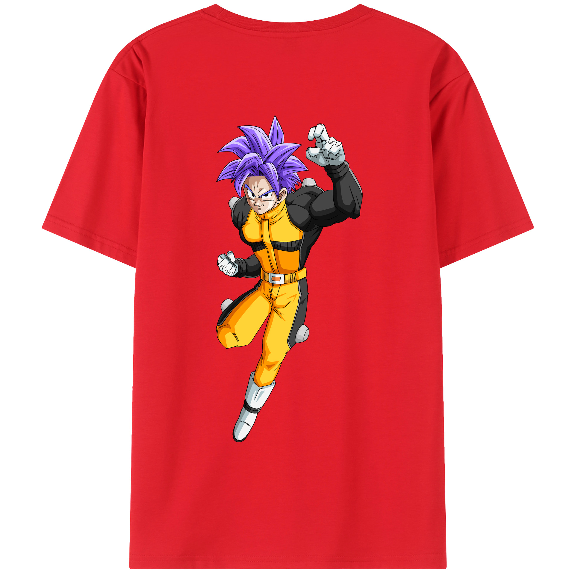 （画像用） ドラゴンボール DRAGON BALL 綿100％ メンズ半袖Tシャツ（バックプリント） 通気性