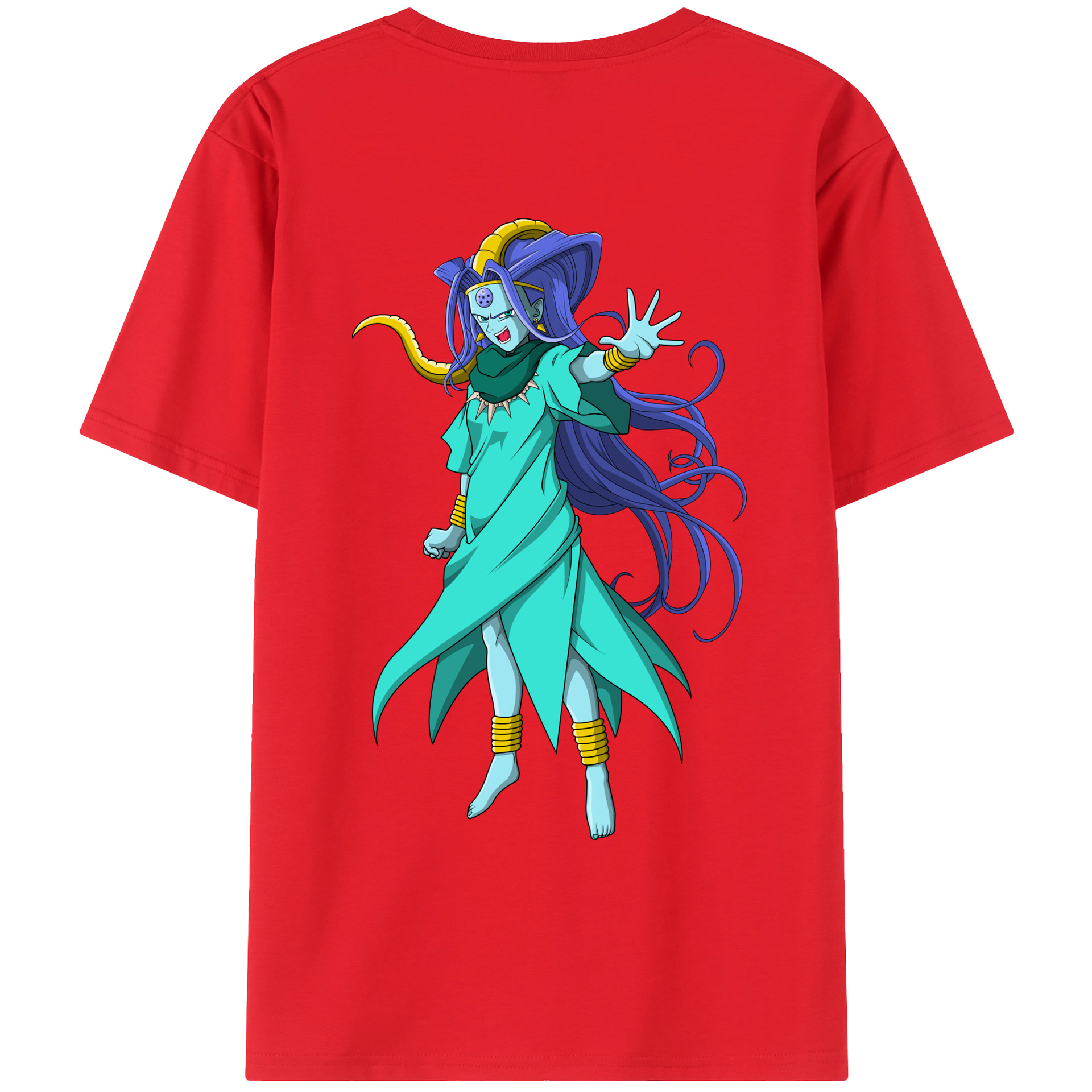 （画像用） ドラゴンボール DRAGON BALL 綿100％ メンズ半袖Tシャツ（バックプリント） 通気性