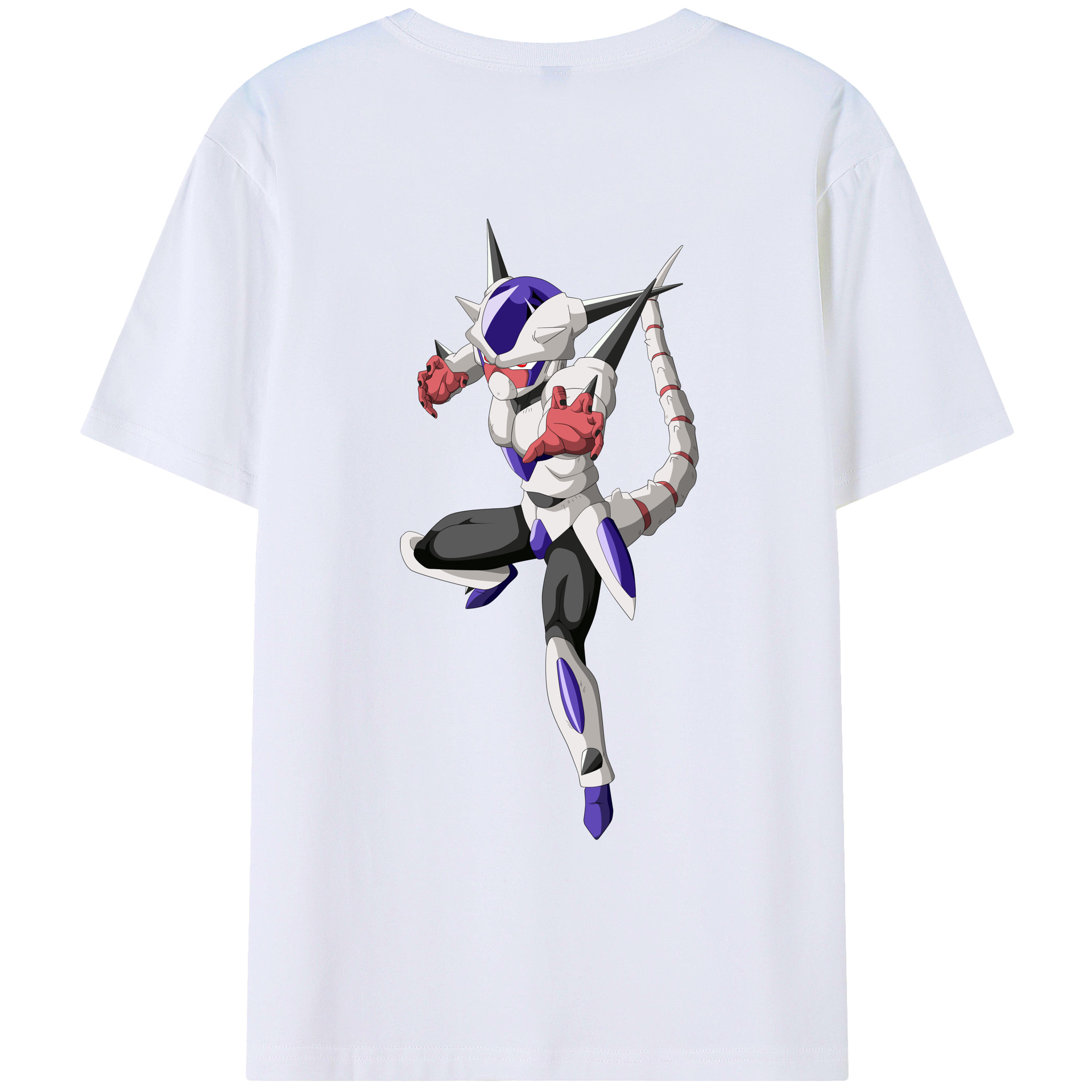 （画像用） ドラゴンボール クリーサ DRAGON BALL Kulisa 綿100％ メンズ半袖Tシャツ（バックプリント） 通気性