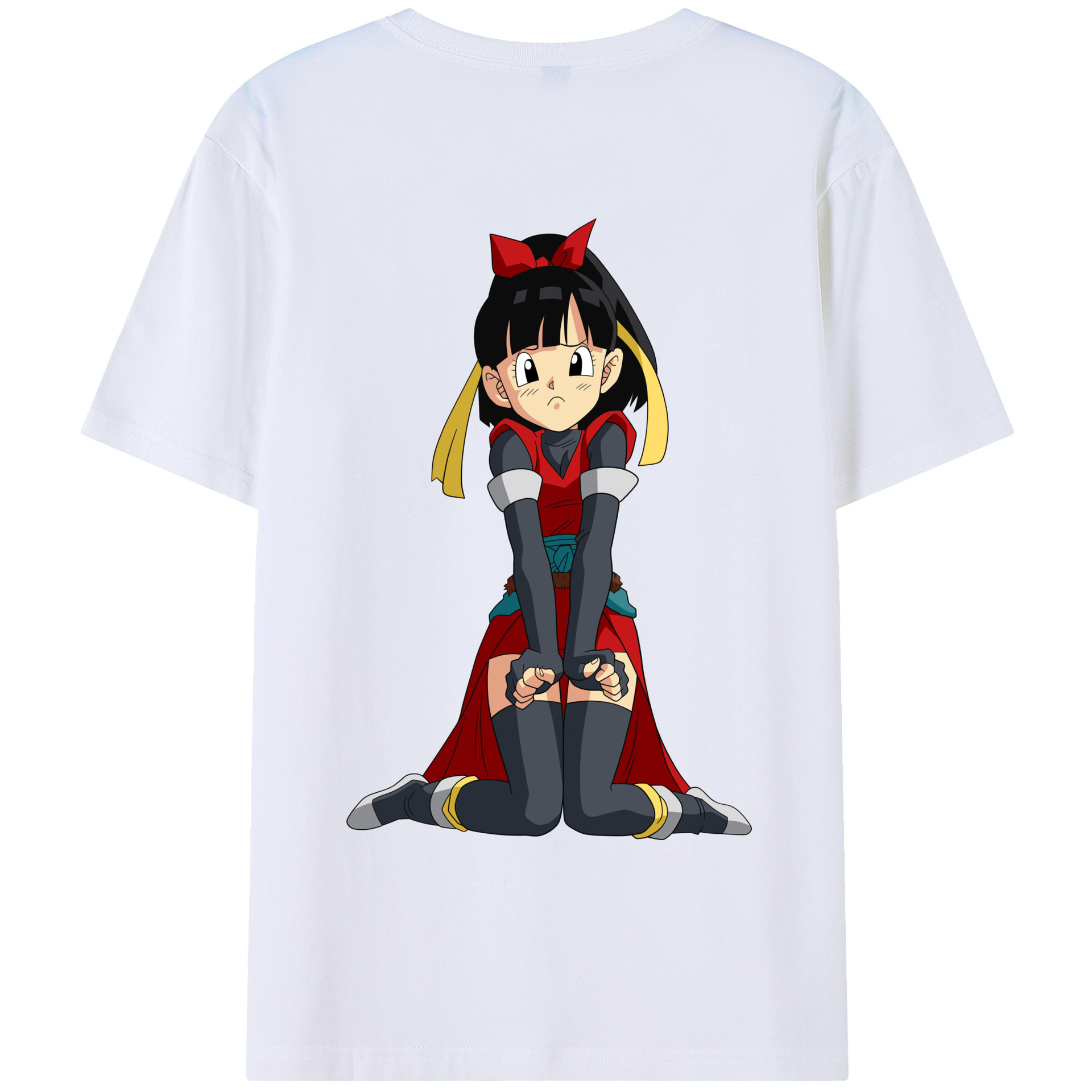 （画像用） ドラゴンボール パン DRAGON BALL Pan 綿100％ メンズ半袖Tシャツ（バックプリント） 通気性