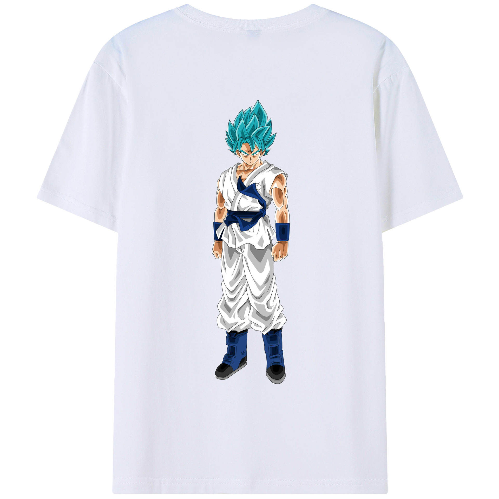 （画像用） ドラゴンボール 孫 悟飯（そんごはん）DRAGON BALL Son Gohan 綿100％ メンズ半袖Tシャツ（バックプリント） 通気性