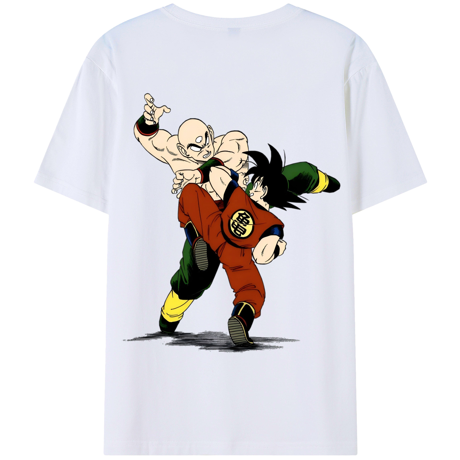 （画像用） ドラゴンボール DRAGON BALL 綿100％ メンズ半袖Tシャツ（バックプリント） 通気性