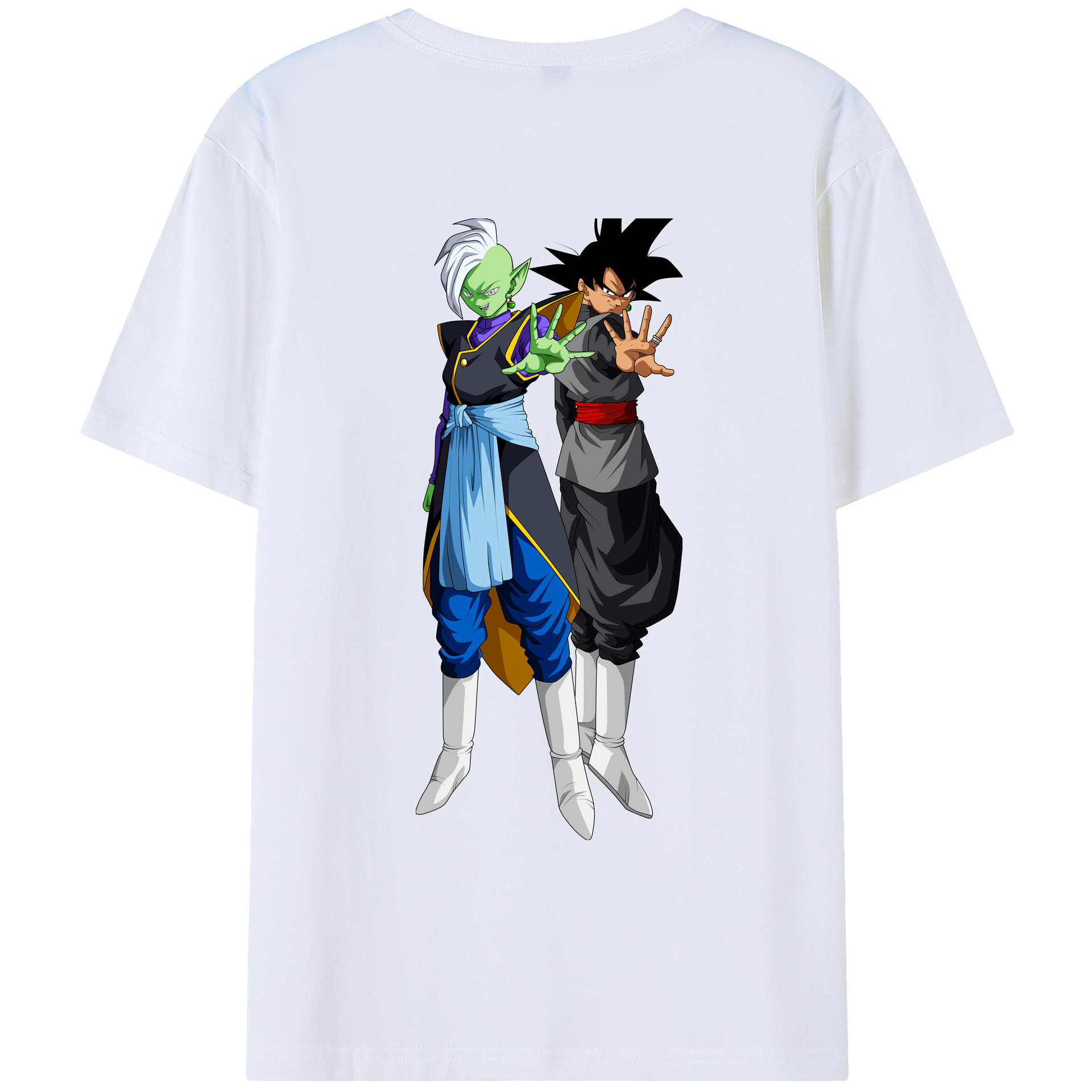 （画像用） ドラゴンボール DRAGON BALL 綿100％ メンズ半袖Tシャツ（バックプリント） 通気性
