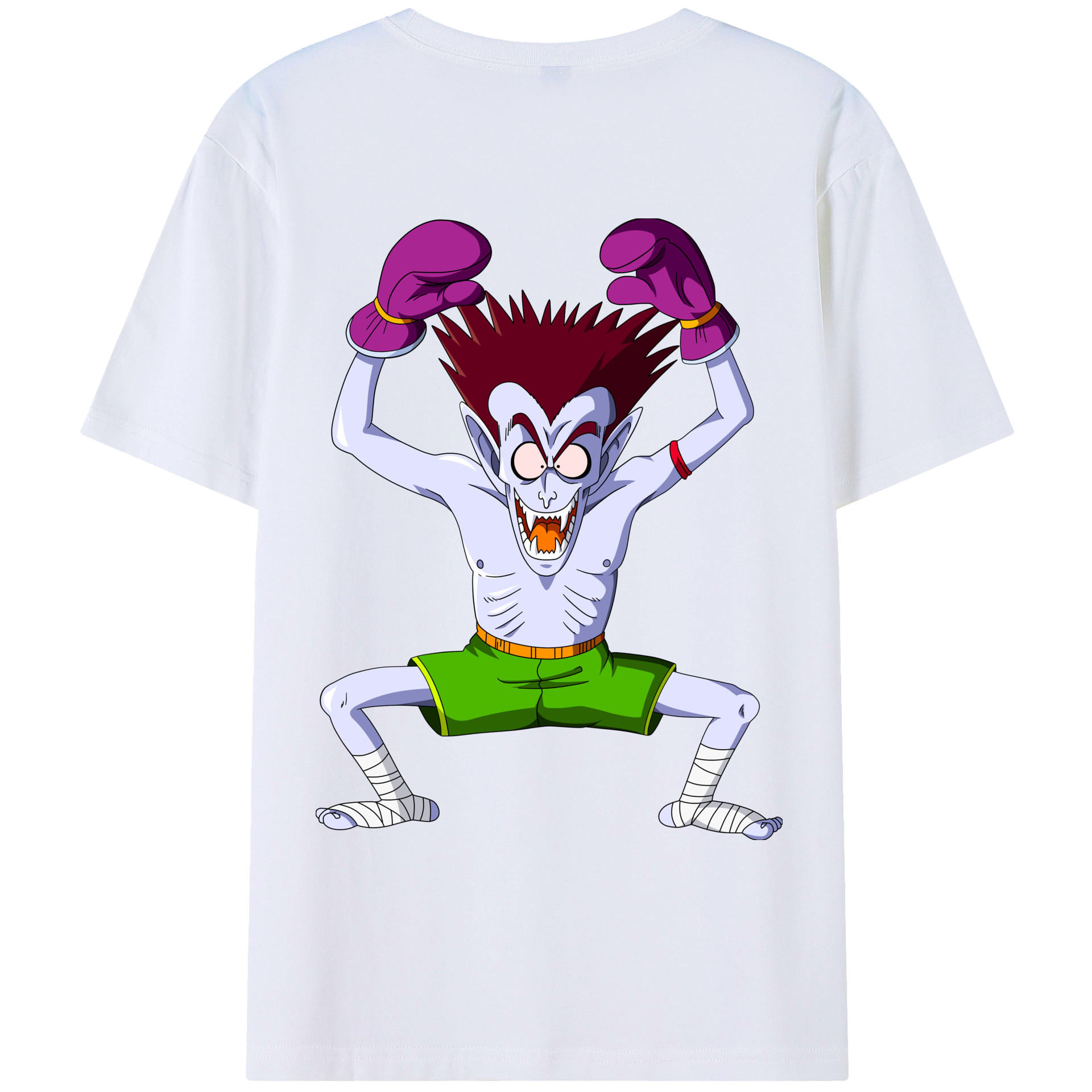 （画像用） ドラゴンボール DRAGON BALL 綿100％ メンズ半袖Tシャツ（バックプリント） 通気性