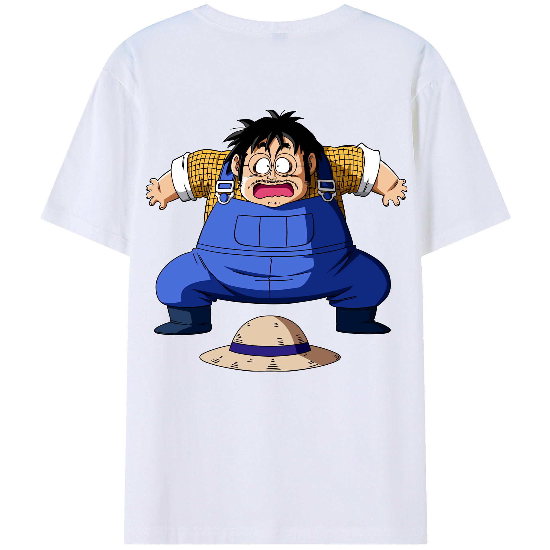 （画像用） ドラゴンボール DRAGON BALL 綿100％ メンズ半袖Tシャツ（バックプリント） 通気性