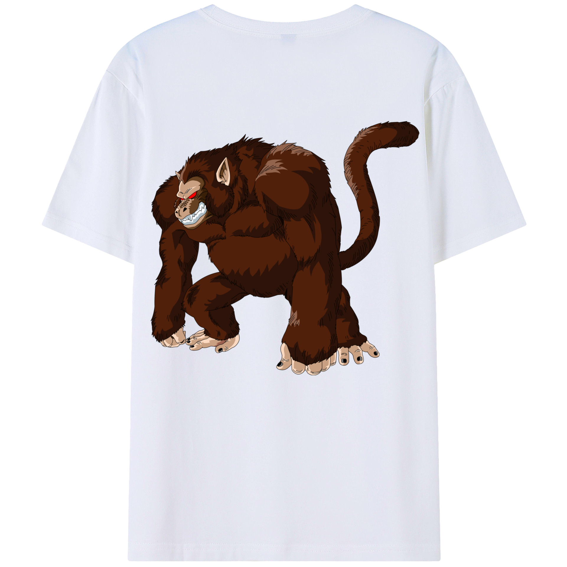 （画像用） ドラゴンボール DRAGON BALL 綿100％ メンズ半袖Tシャツ（バックプリント） 通気性