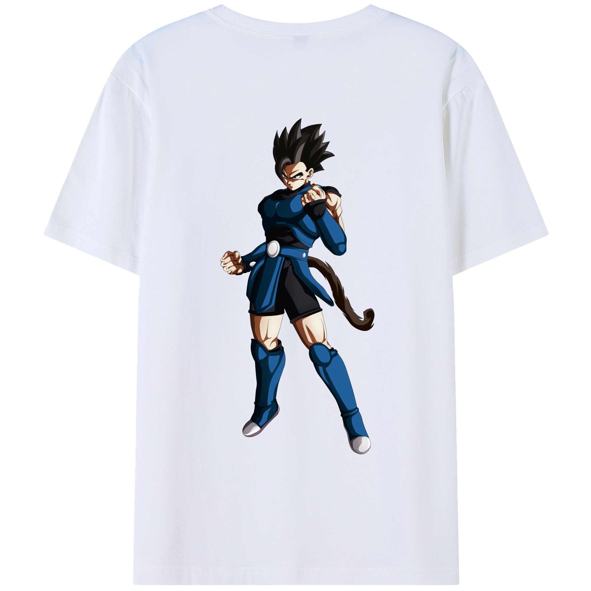 （画像用） ドラゴンボール 孫 悟飯（そんごはん）DRAGON BALL Son Gohan 綿100％ メンズ半袖Tシャツ（バックプリント） 通気性