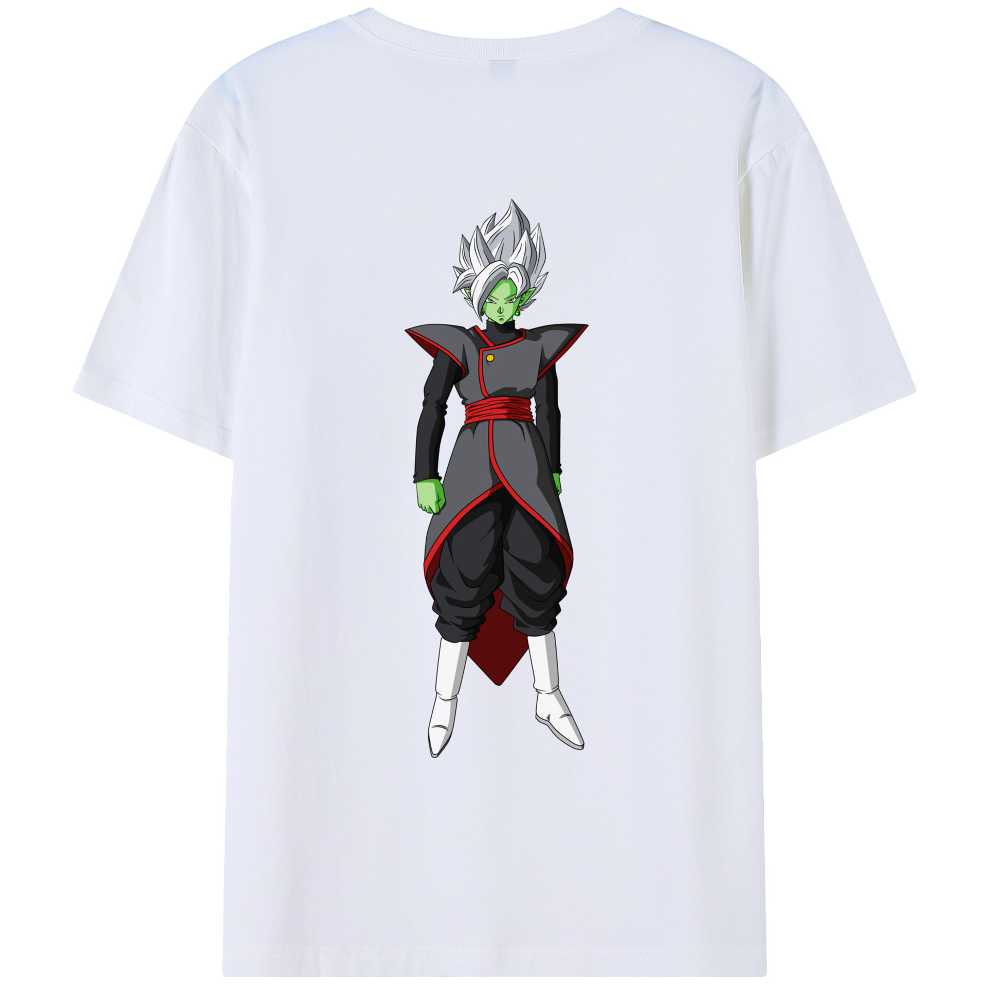 （画像用） ドラゴンボール ベジット DRAGON BALL Vegetto 綿100％ メンズ半袖Tシャツ（バックプリント） 通気性
