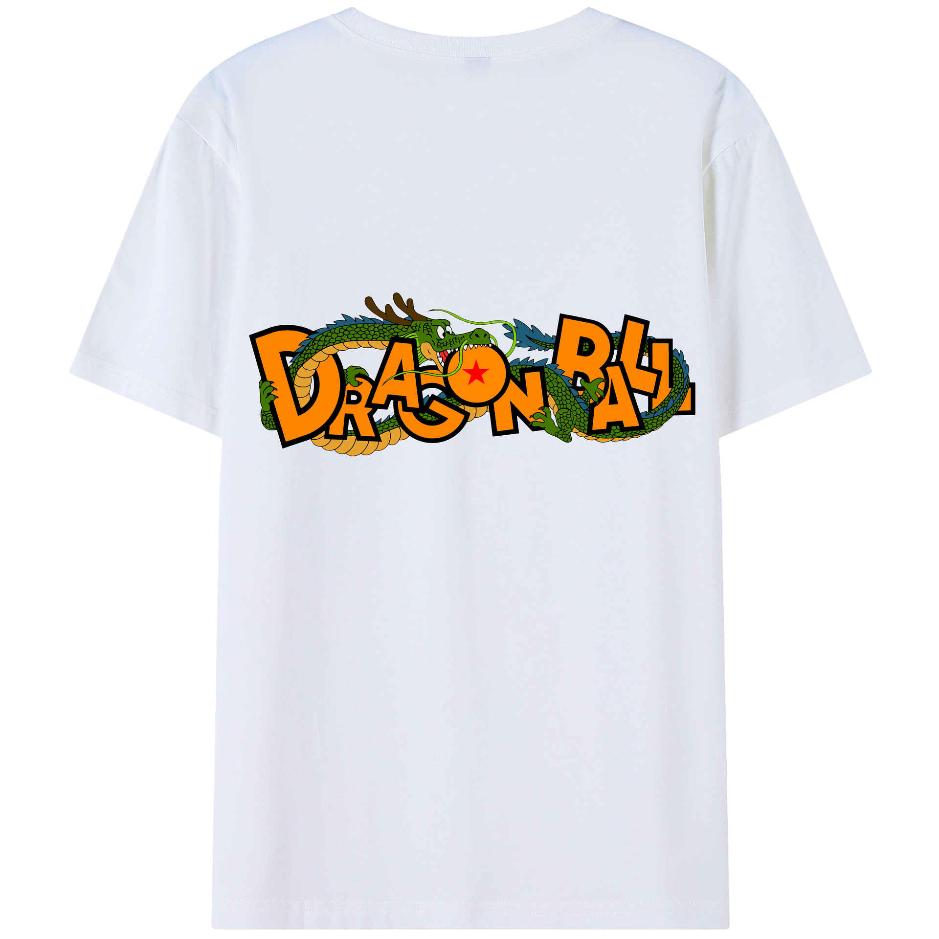 （画像用） ドラゴンボール DRAGON BALL 綿100％ メンズ半袖Tシャツ（バックプリント） 通気性