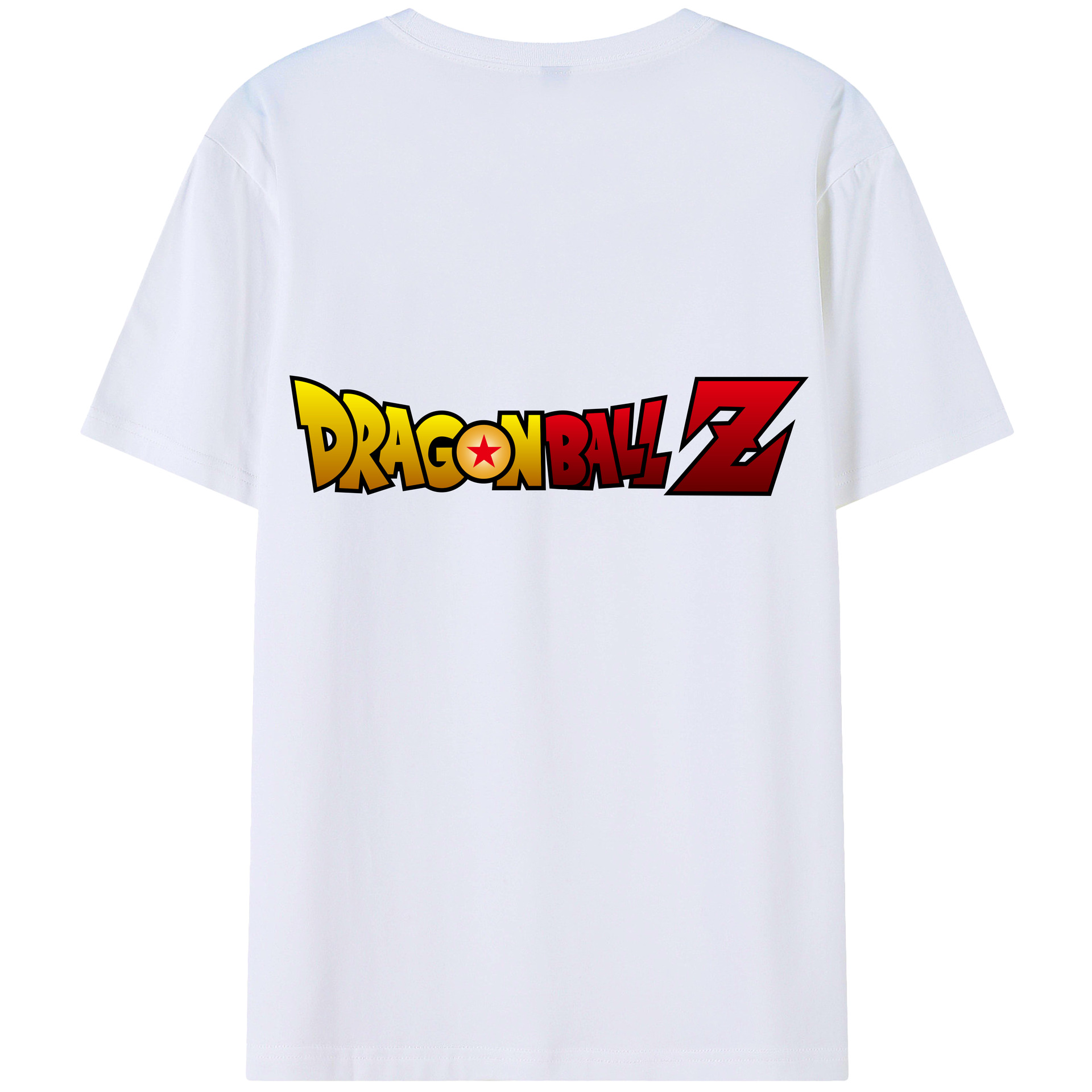 （画像用） ドラゴンボール DRAGON BALL 綿100％ メンズ半袖Tシャツ（バックプリント） 通気性