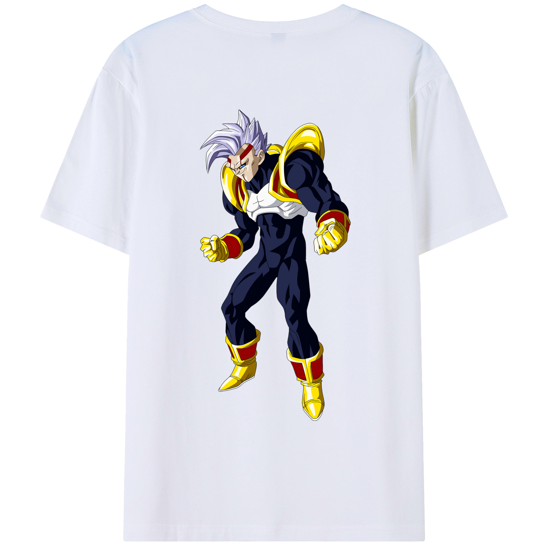 （画像用） ドラゴンボール DRAGON BALL 綿100％ メンズ半袖Tシャツ（バックプリント） 通気性