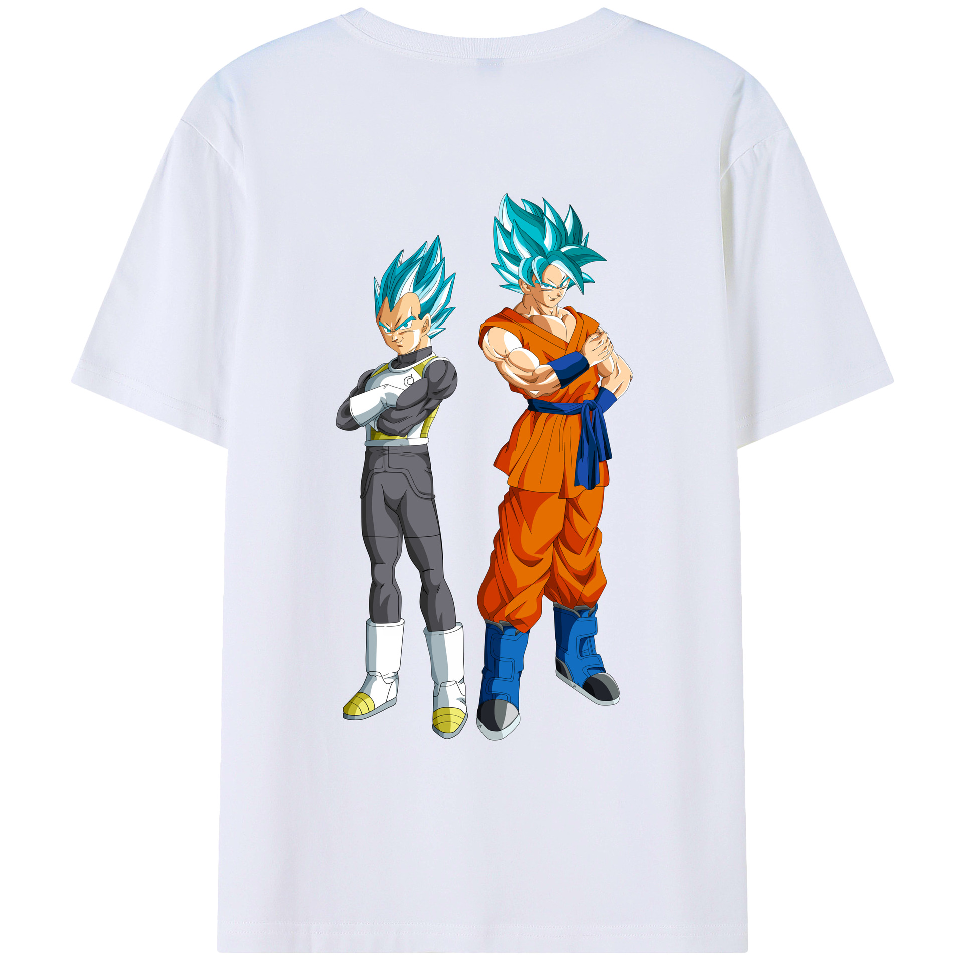 （画像用） ドラゴンボール DRAGON BALL 綿100％ メンズ半袖Tシャツ（バックプリント） 通気性
