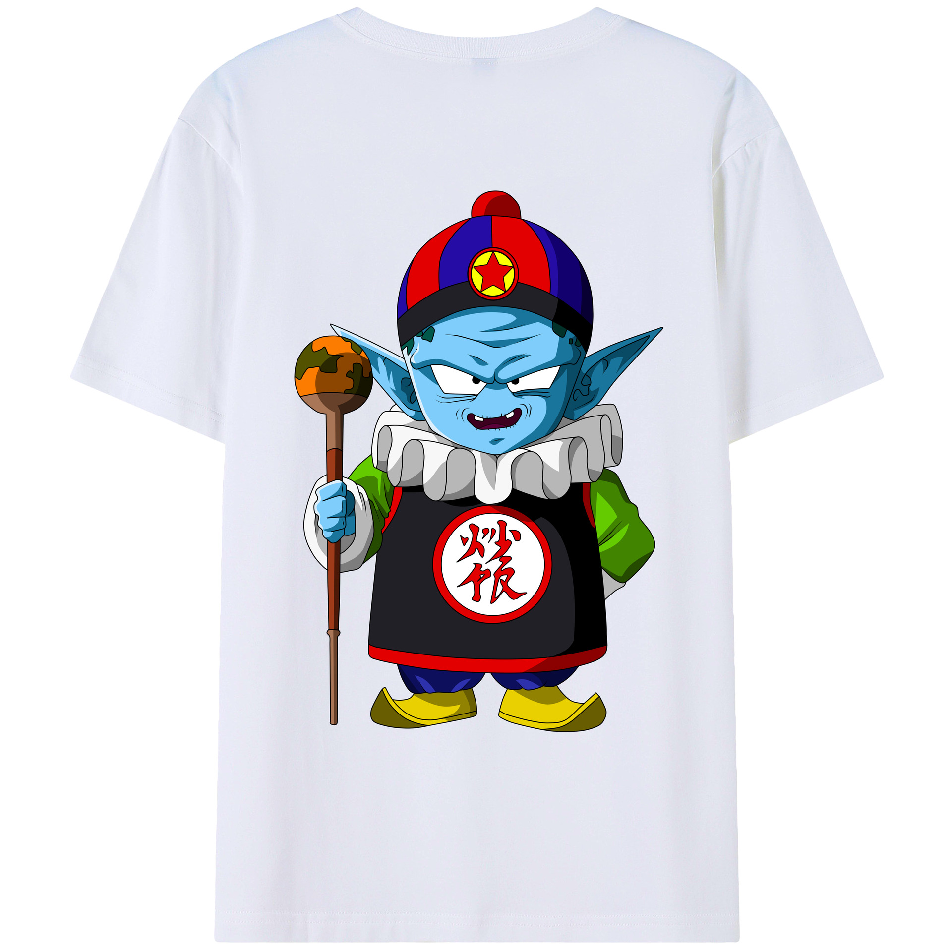 （画像用） ドラゴンボール DRAGON BALL 綿100％ メンズ半袖Tシャツ（バックプリント） 通気性