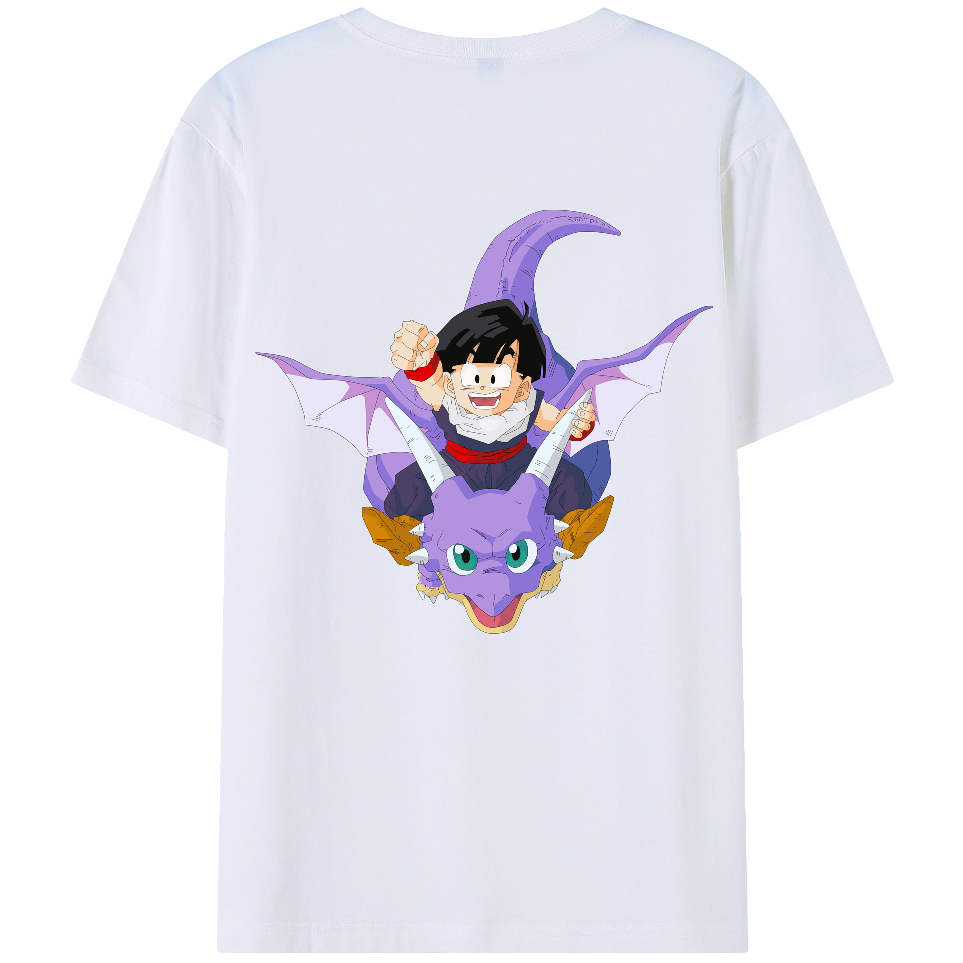 （画像用） ドラゴンボール DRAGON BALL 綿100％ メンズ半袖Tシャツ（バックプリント） 通気性