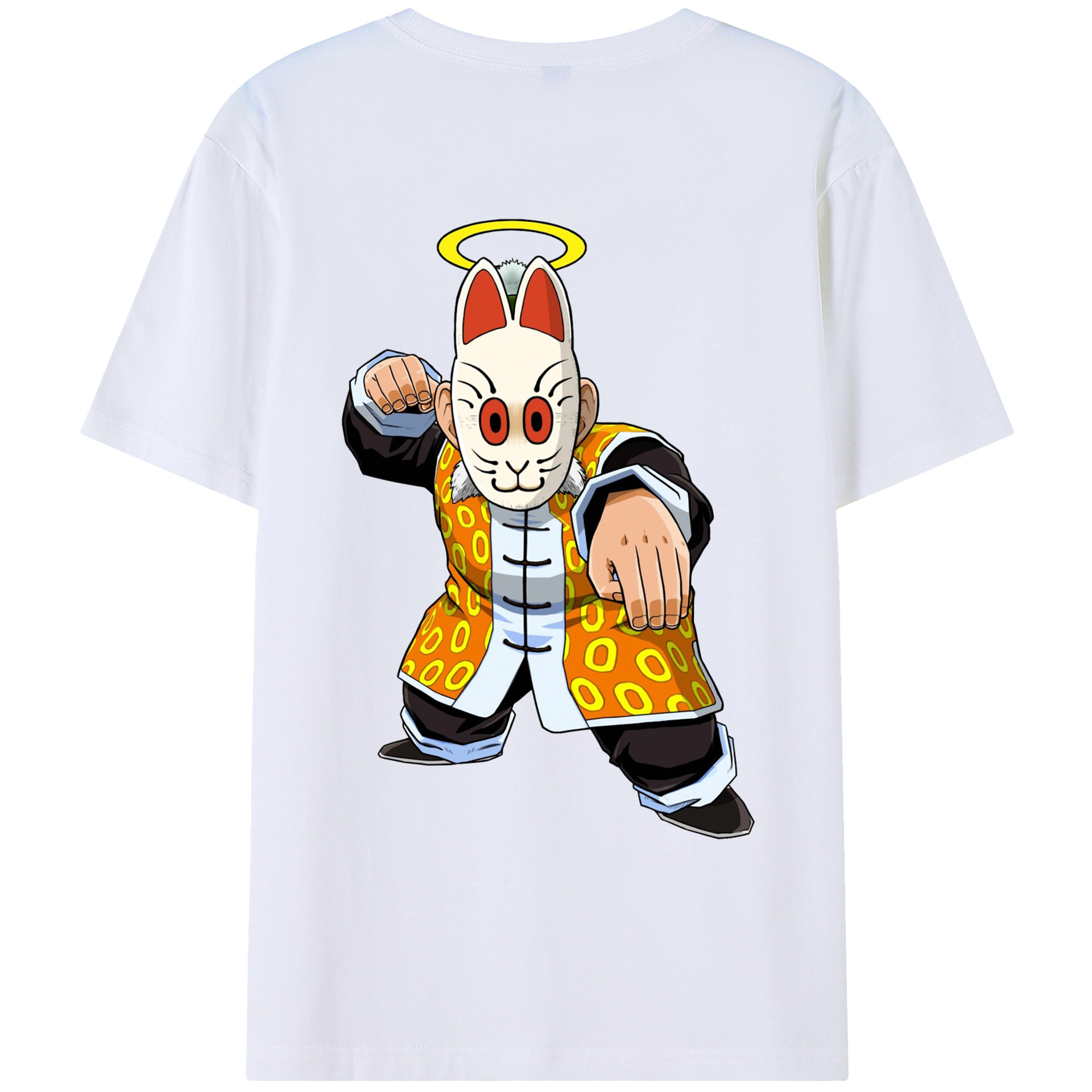 （画像用） ドラゴンボール DRAGON BALL 綿100％ メンズ半袖Tシャツ（バックプリント） 通気性
