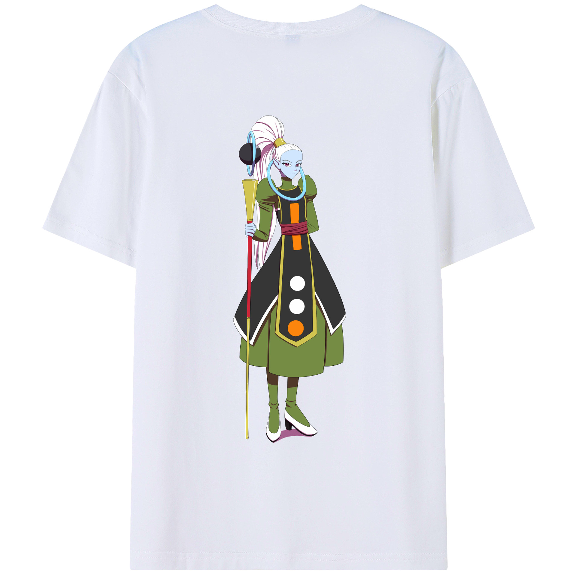 （画像用） ドラゴンボール DRAGON BALL 綿100％ メンズ半袖Tシャツ（バックプリント） 通気性