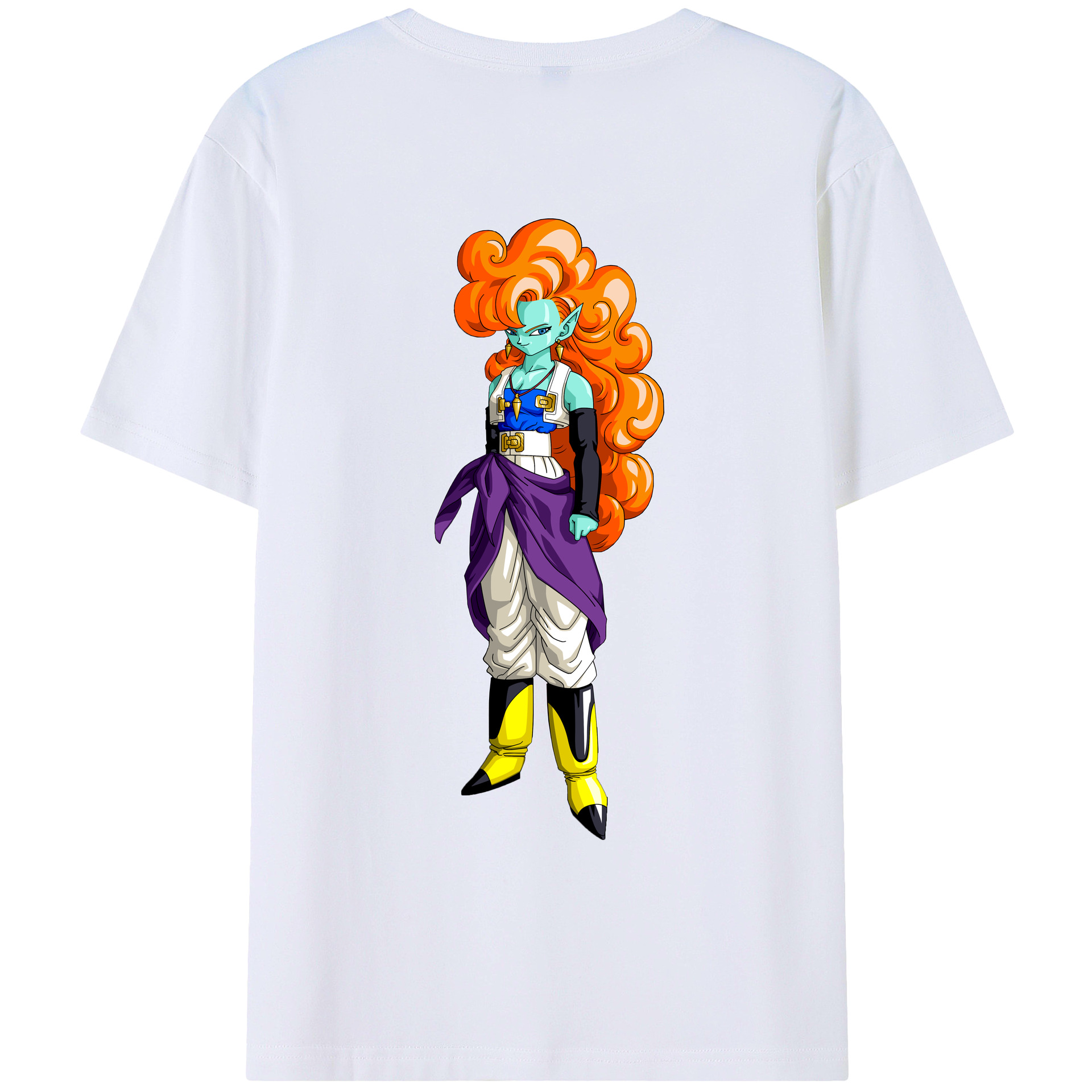 （画像用） ドラゴンボール DRAGON BALL 綿100％ メンズ半袖Tシャツ（バックプリント） 通気性