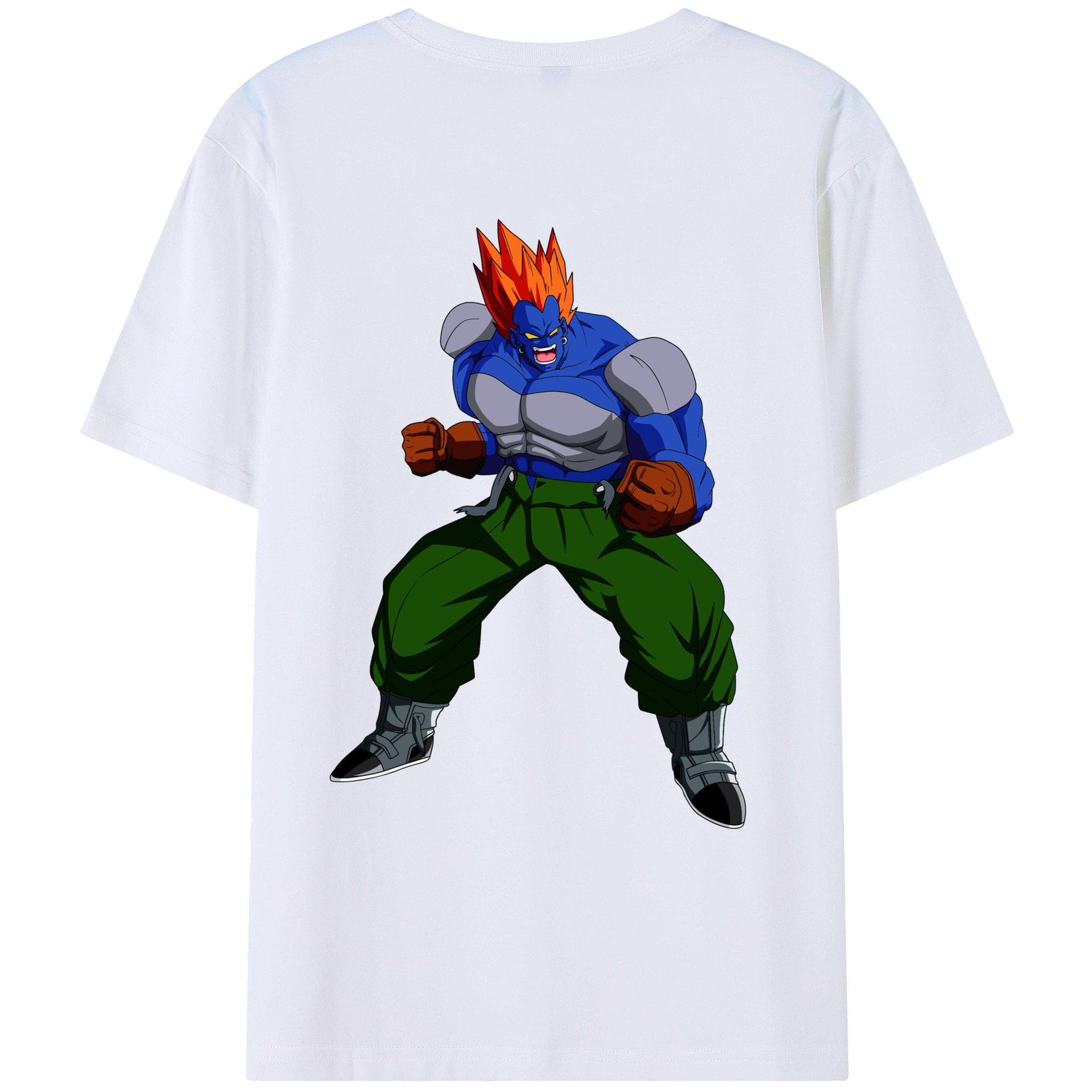 （画像用） ドラゴンボール DRAGON BALL 綿100％ メンズ半袖Tシャツ（バックプリント） 通気性