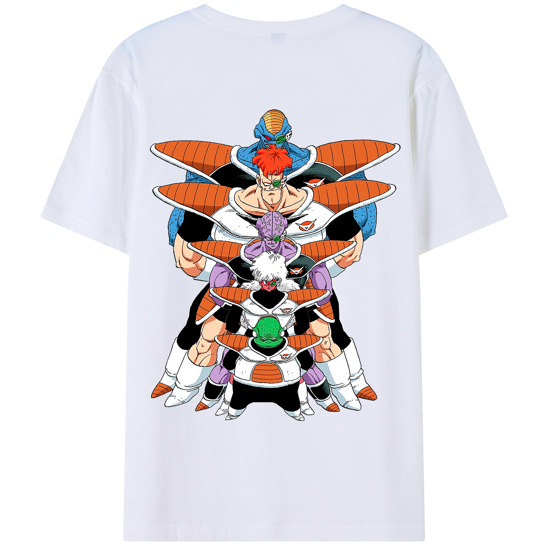（画像用） ドラゴンボール DRAGON BALL 綿100％ メンズ半袖Tシャツ（バックプリント） 通気性