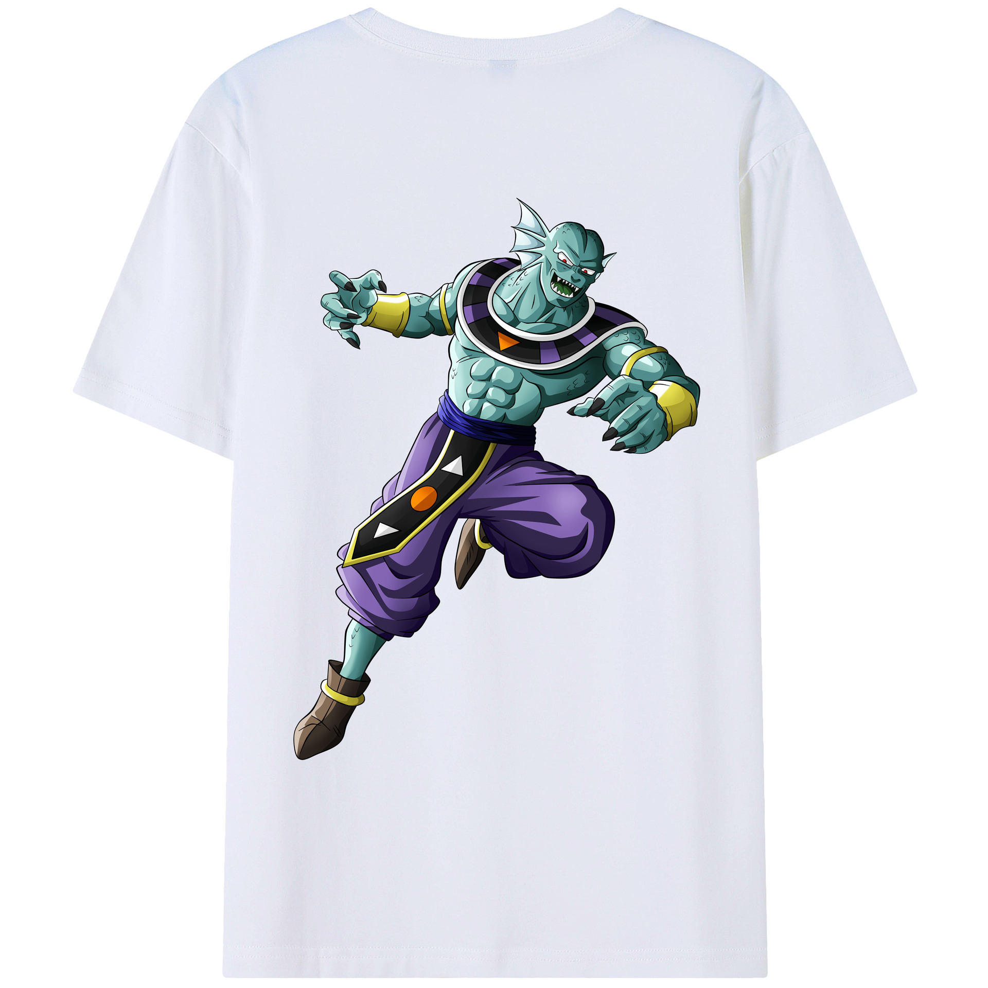 （画像用） ドラゴンボール DRAGON BALL 綿100％ メンズ半袖Tシャツ（バックプリント） 通気性