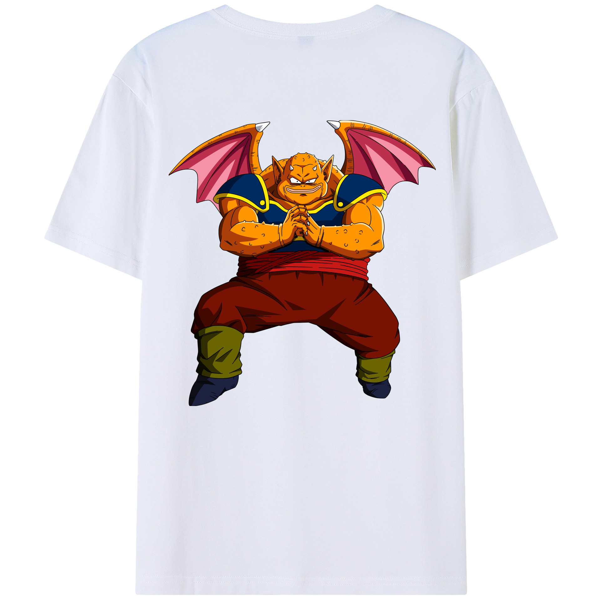 （画像用） ドラゴンボール DRAGON BALL 綿100％ メンズ半袖Tシャツ（バックプリント） 通気性
