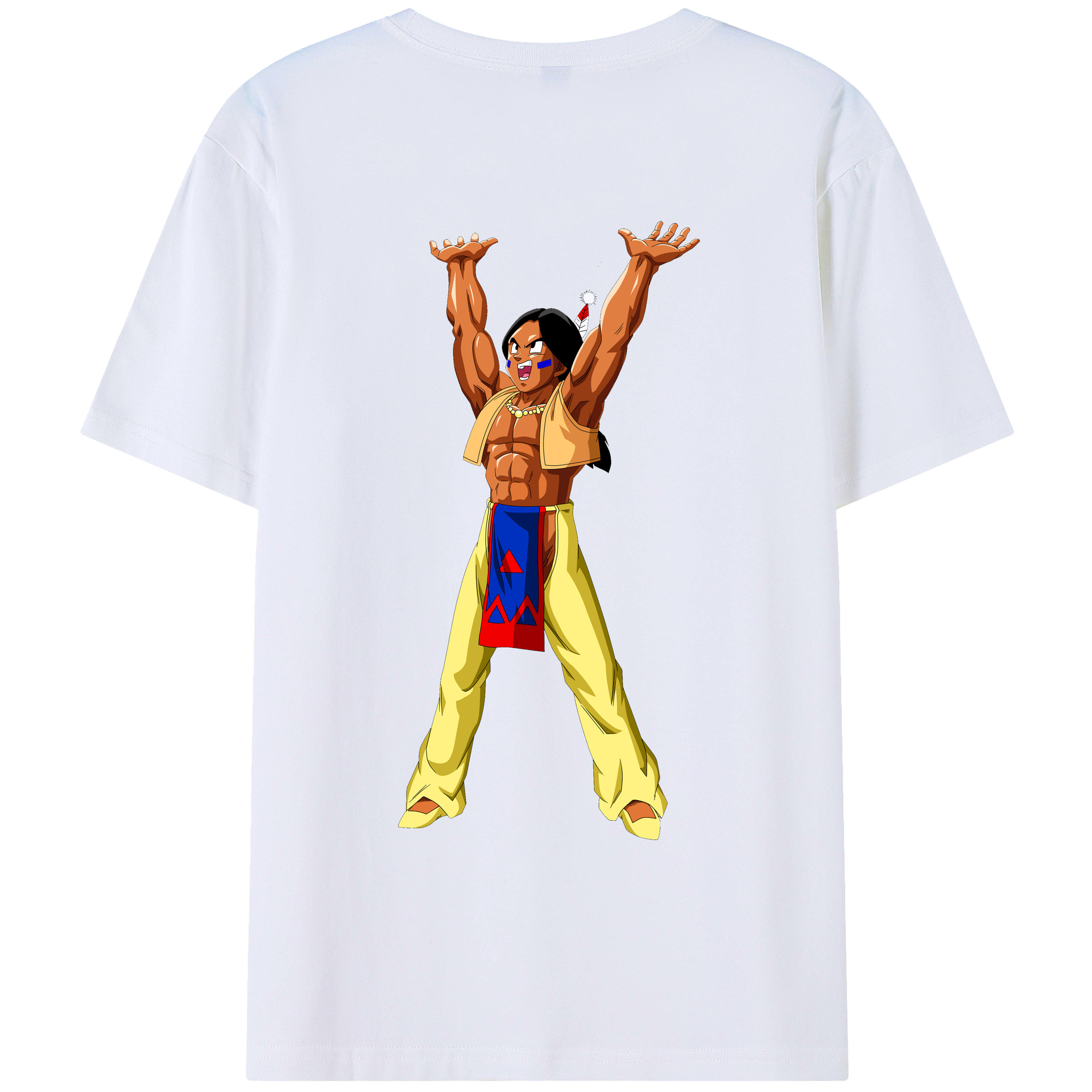 （画像用） ドラゴンボール DRAGON BALL 綿100％ メンズ半袖Tシャツ（バックプリント） 通気性
