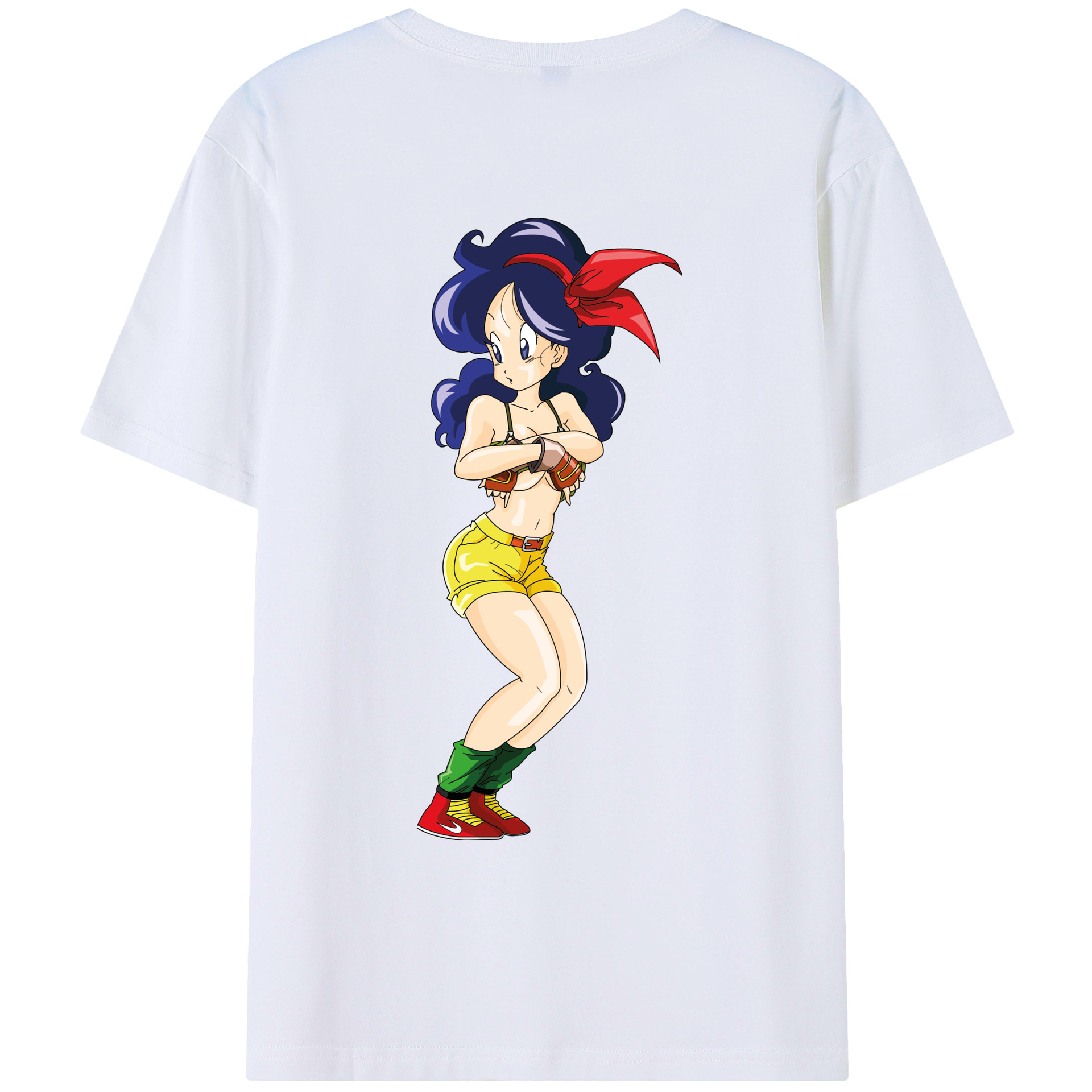 （画像用） ドラゴンボール DRAGON BALL 綿100％ メンズ半袖Tシャツ（バックプリント） 通気性