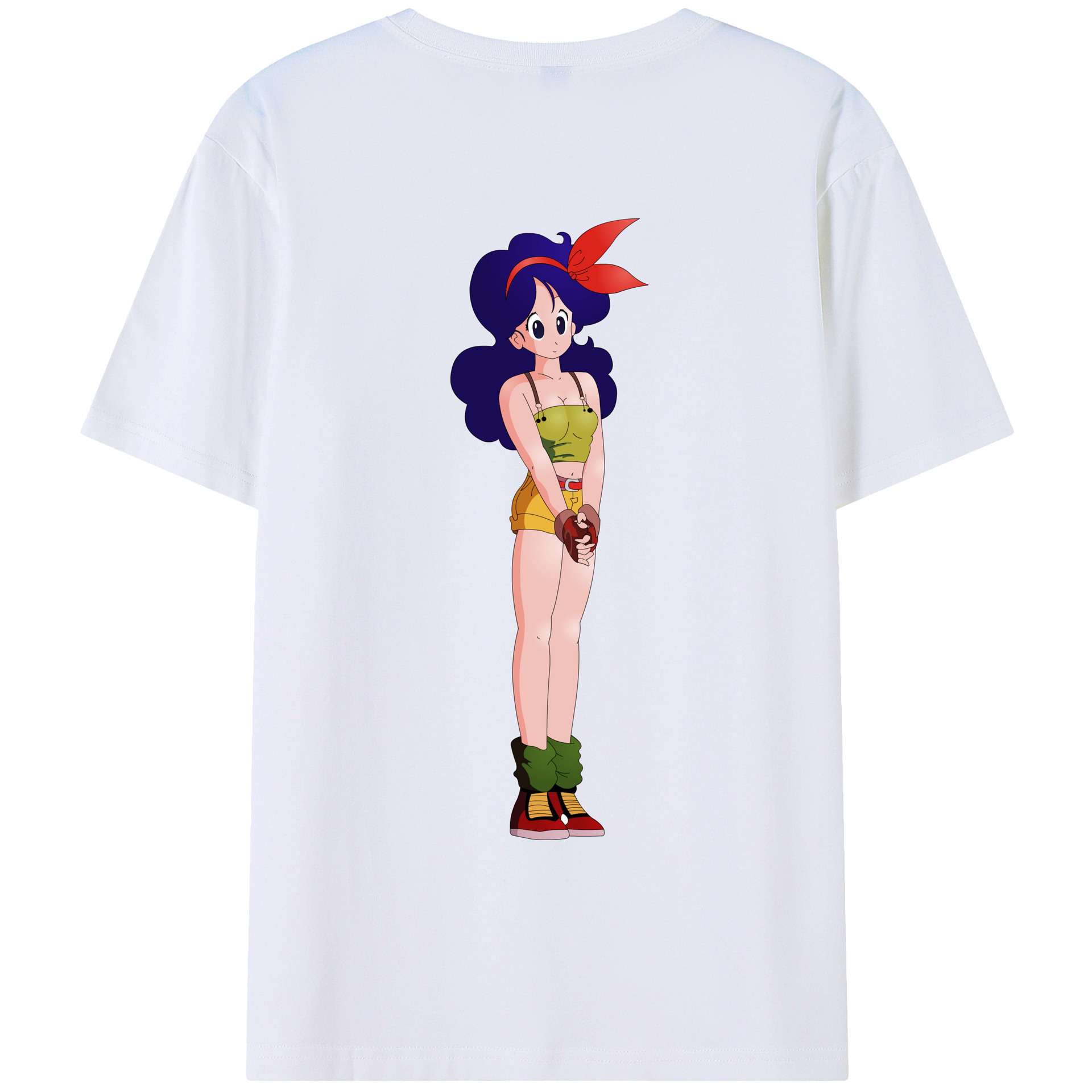 （画像用） ドラゴンボール DRAGON BALL 綿100％ メンズ半袖Tシャツ（バックプリント） 通気性