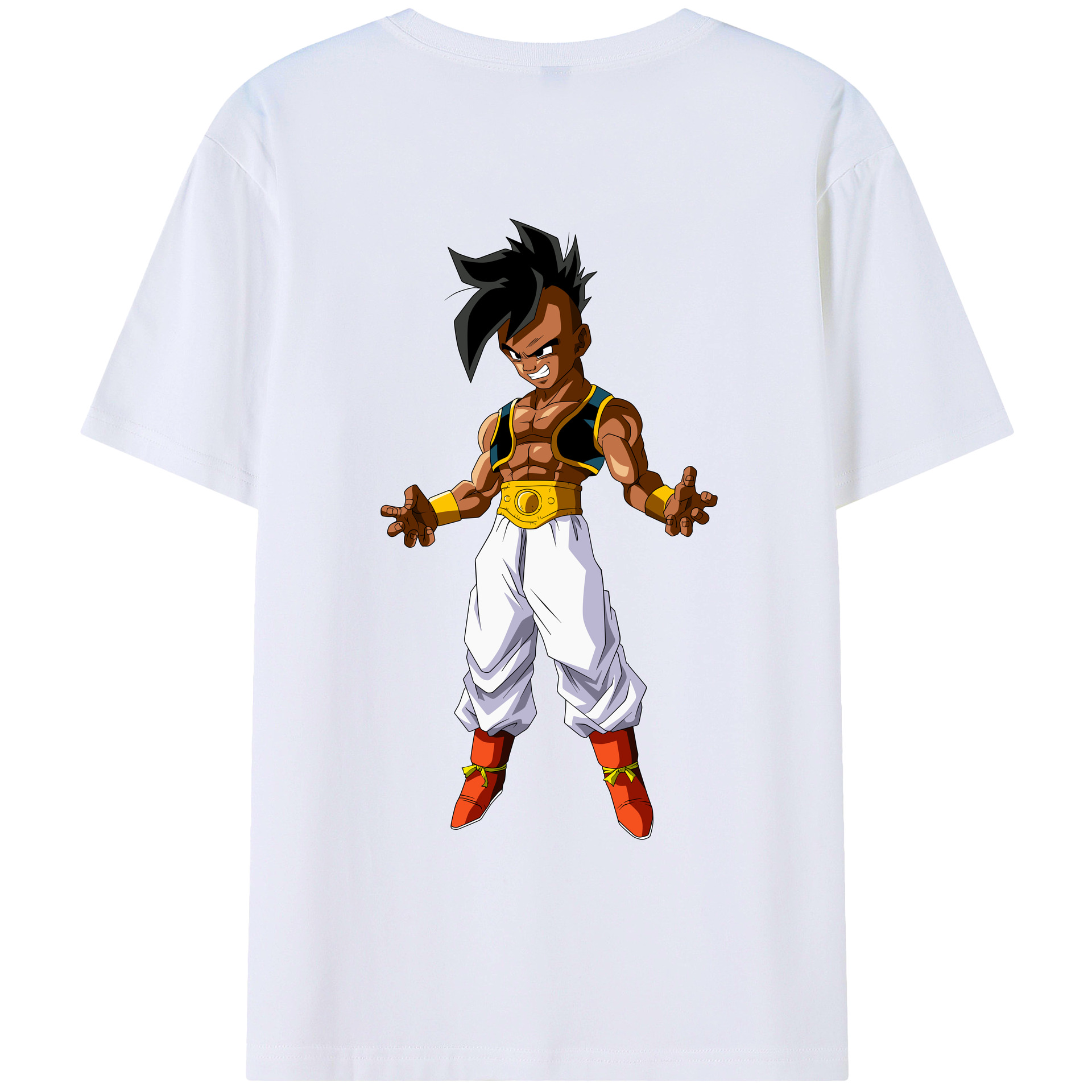 （画像用） ドラゴンボール DRAGON BALL 綿100％ メンズ半袖Tシャツ（バックプリント） 通気性