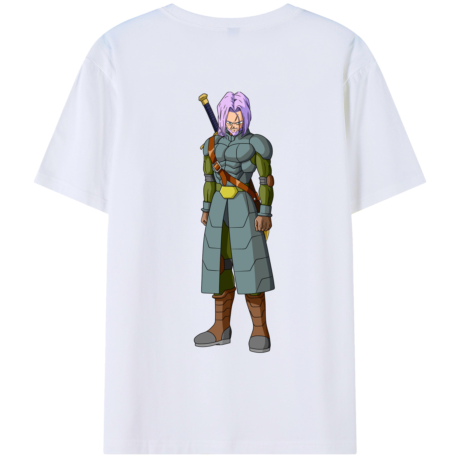 （画像用） ドラゴンボール DRAGON BALL 綿100％ メンズ半袖Tシャツ（バックプリント） 通気性