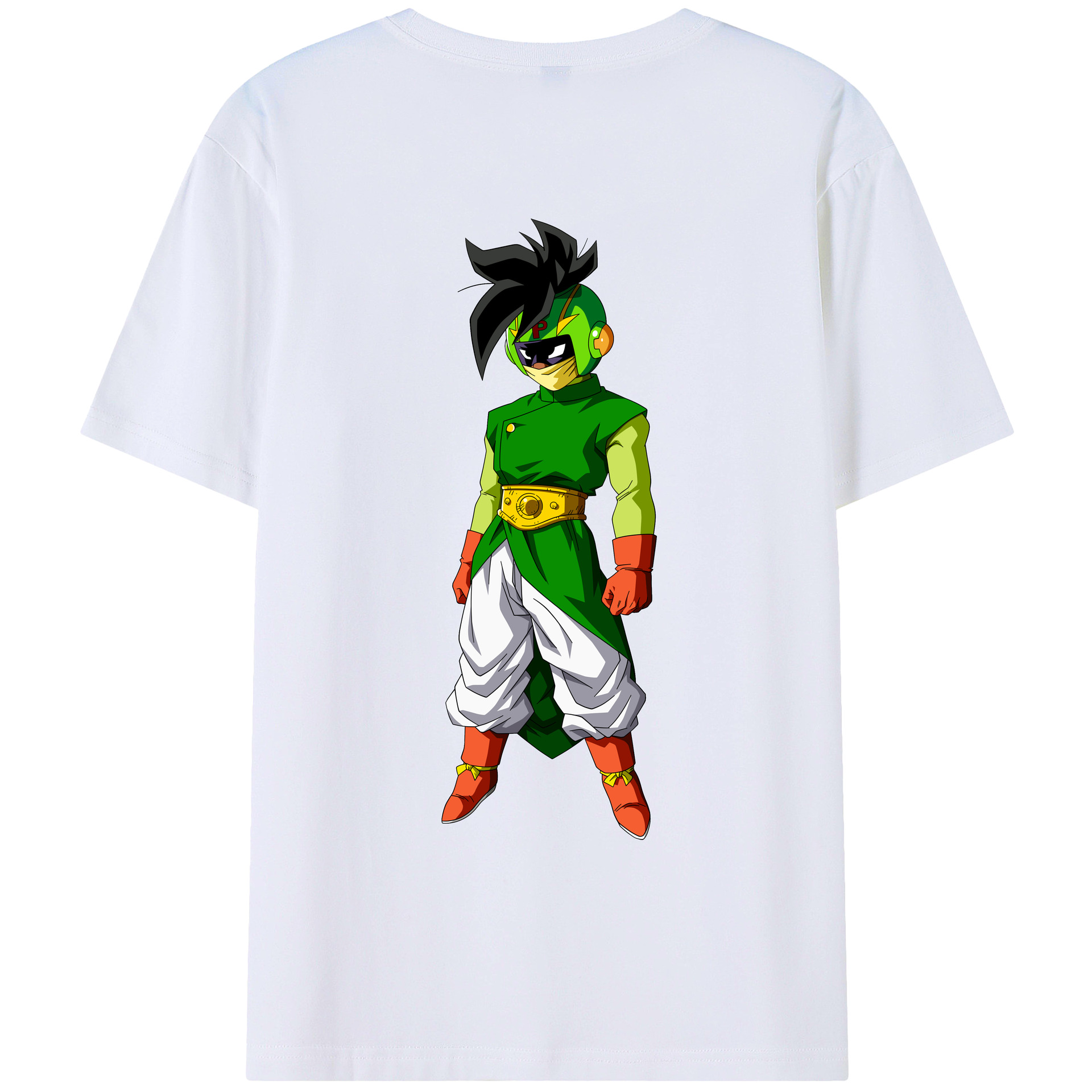 （画像用） ドラゴンボール DRAGON BALL 綿100％ メンズ半袖Tシャツ（バックプリント） 通気性
