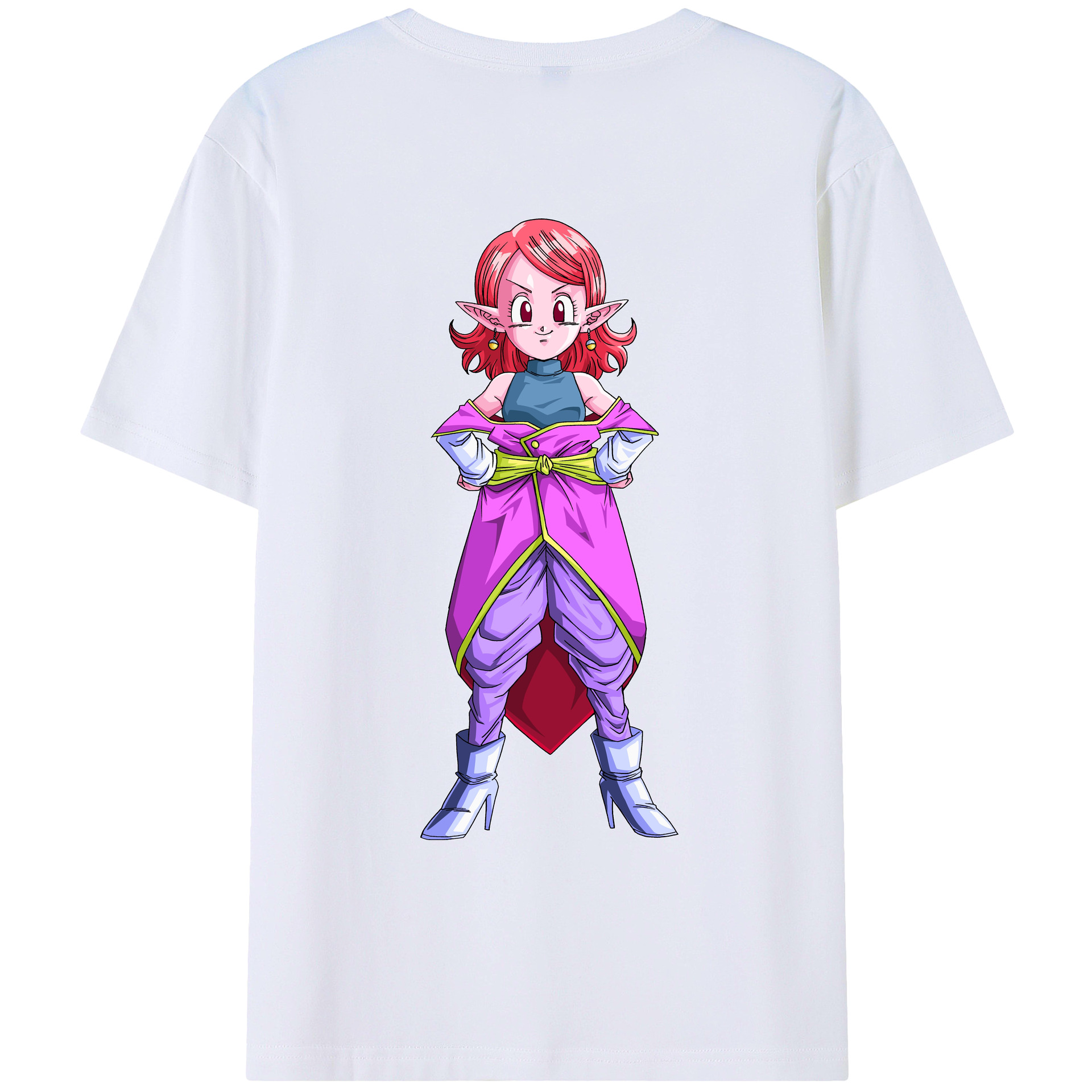 （画像用） ドラゴンボール DRAGON BALL 綿100％ メンズ半袖Tシャツ（バックプリント） 通気性