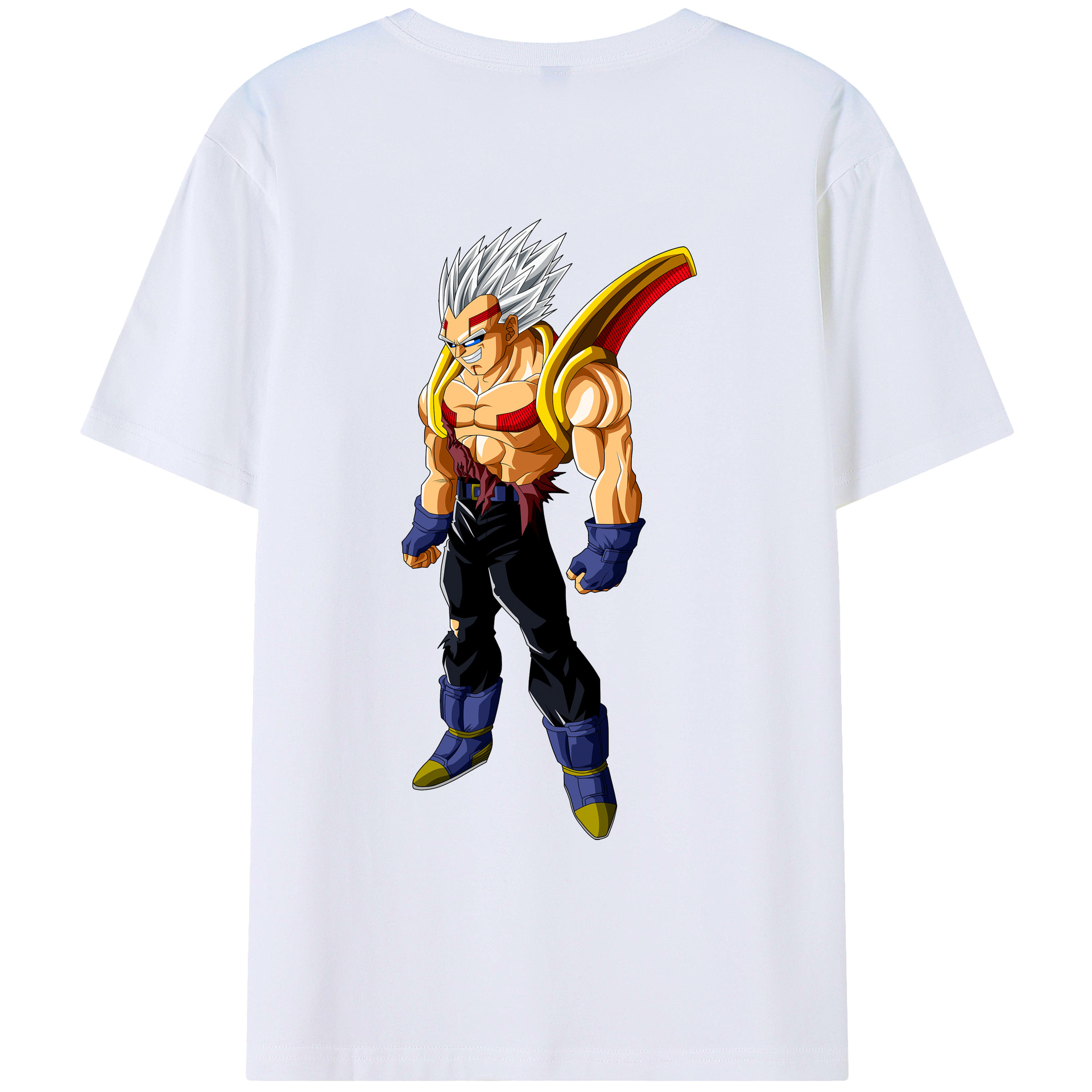 （画像用） ドラゴンボール DRAGON BALL 綿100％ メンズ半袖Tシャツ（バックプリント） 通気性