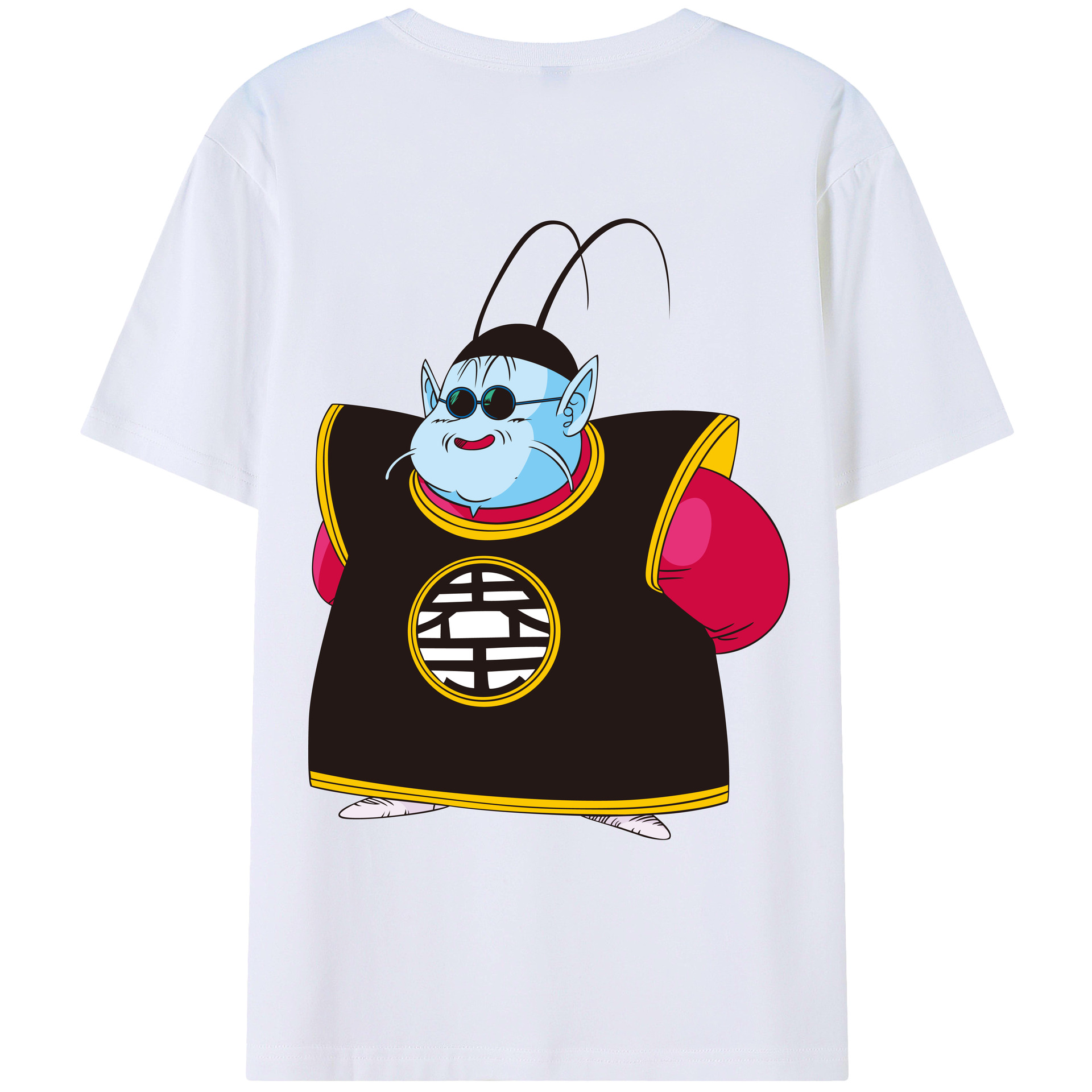 （画像用） ドラゴンボール DRAGON BALL 綿100％ メンズ半袖Tシャツ（バックプリント） 通気性